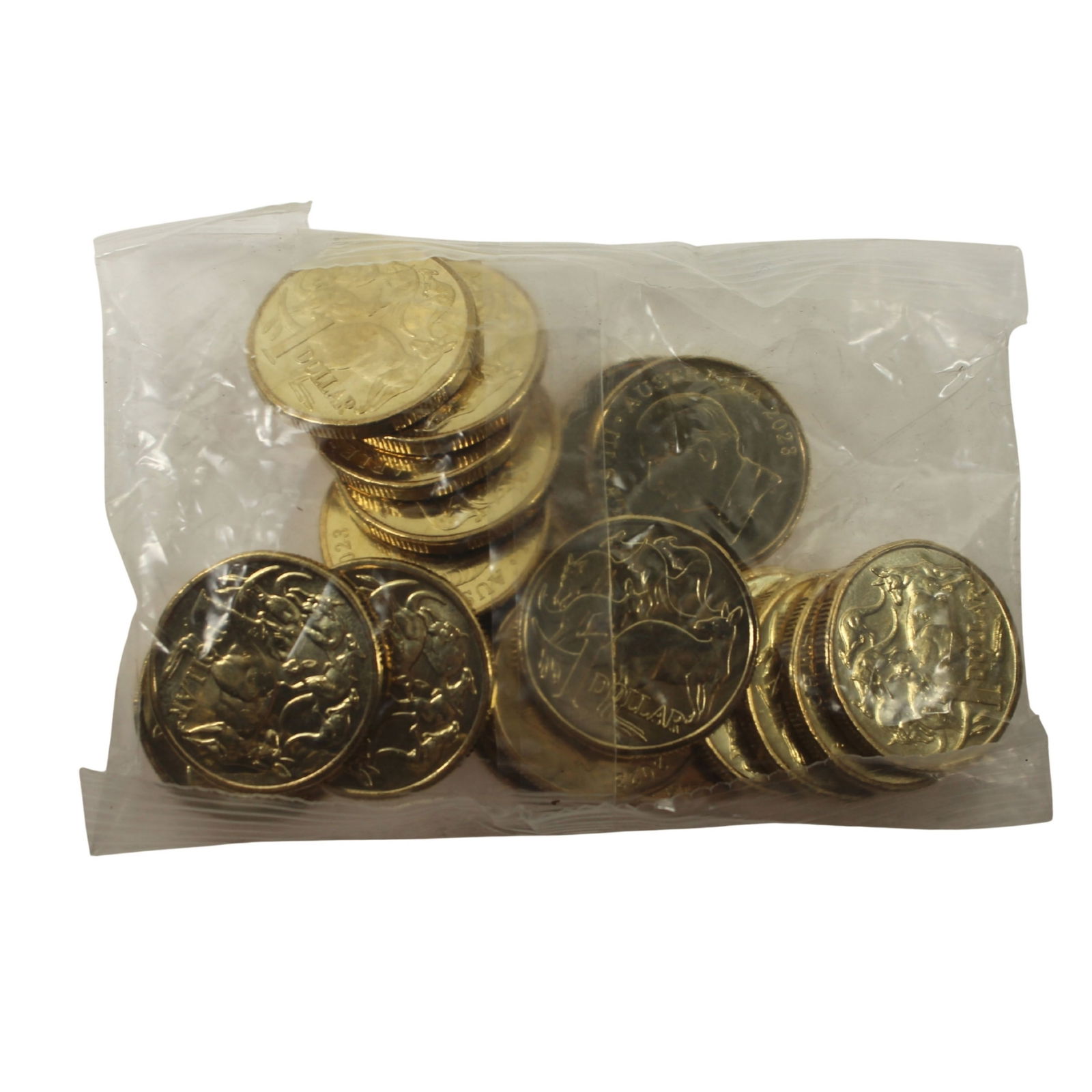 Australia 2022 Al-Br $1's, Uncirculated (20 coins): RAM Bag Medium Coins, Monies & Stamps Exhibited Coins, Australia & New Zealand