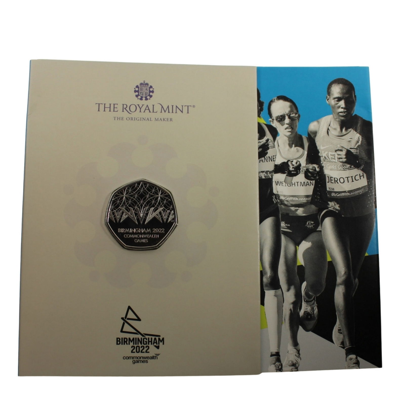 Great Britain 2022' 'Birmingham- Commonwealth Games' Cu-Ni 50p, Uncirculated: . Medium Coins, Monies & Stamps Exhibited Coins, UK