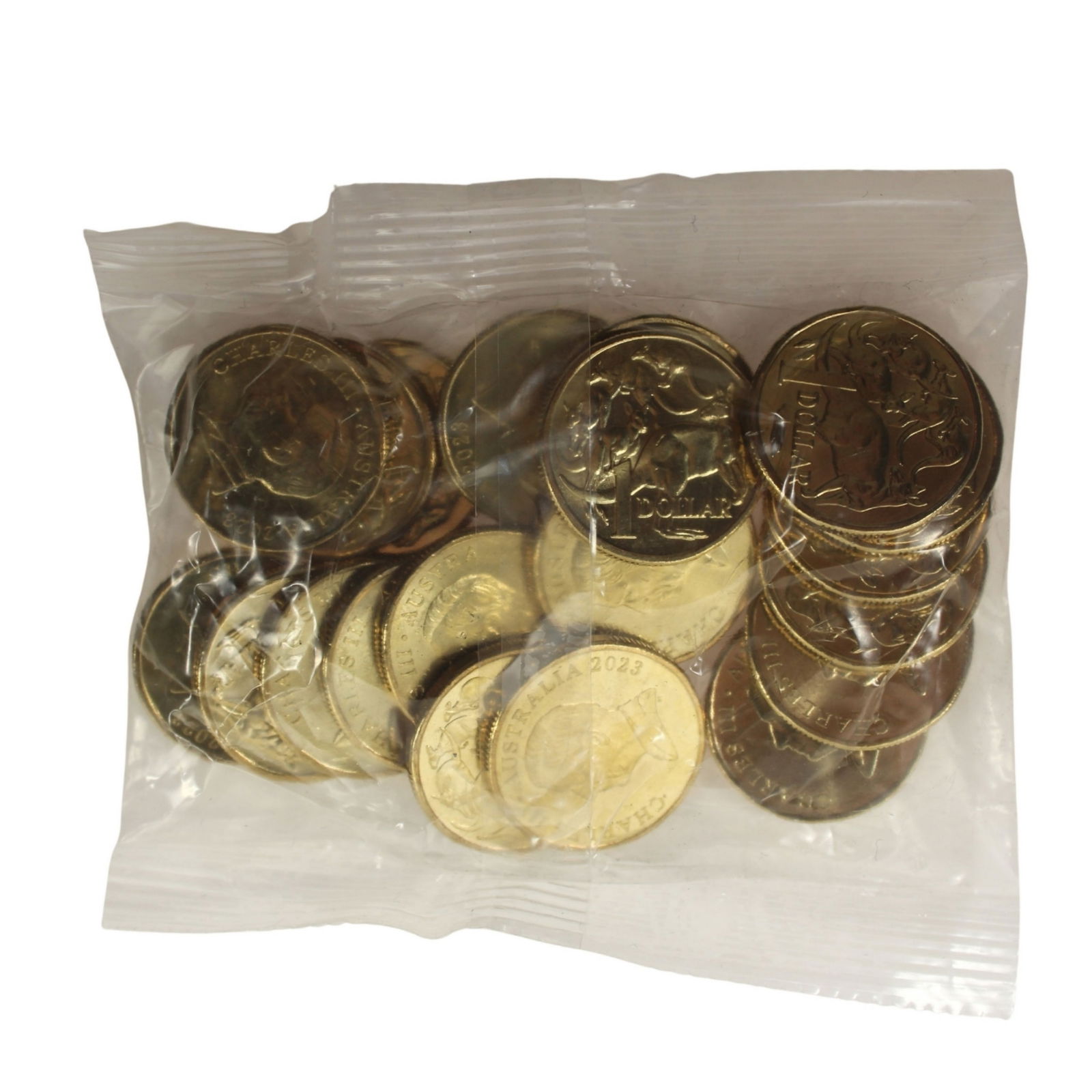 Australia 2023 Al-Br $1's, Uncirculated (20 coins): RAM Bag Medium Coins, Monies & Stamps Exhibited Coins, Australia & New Zealand