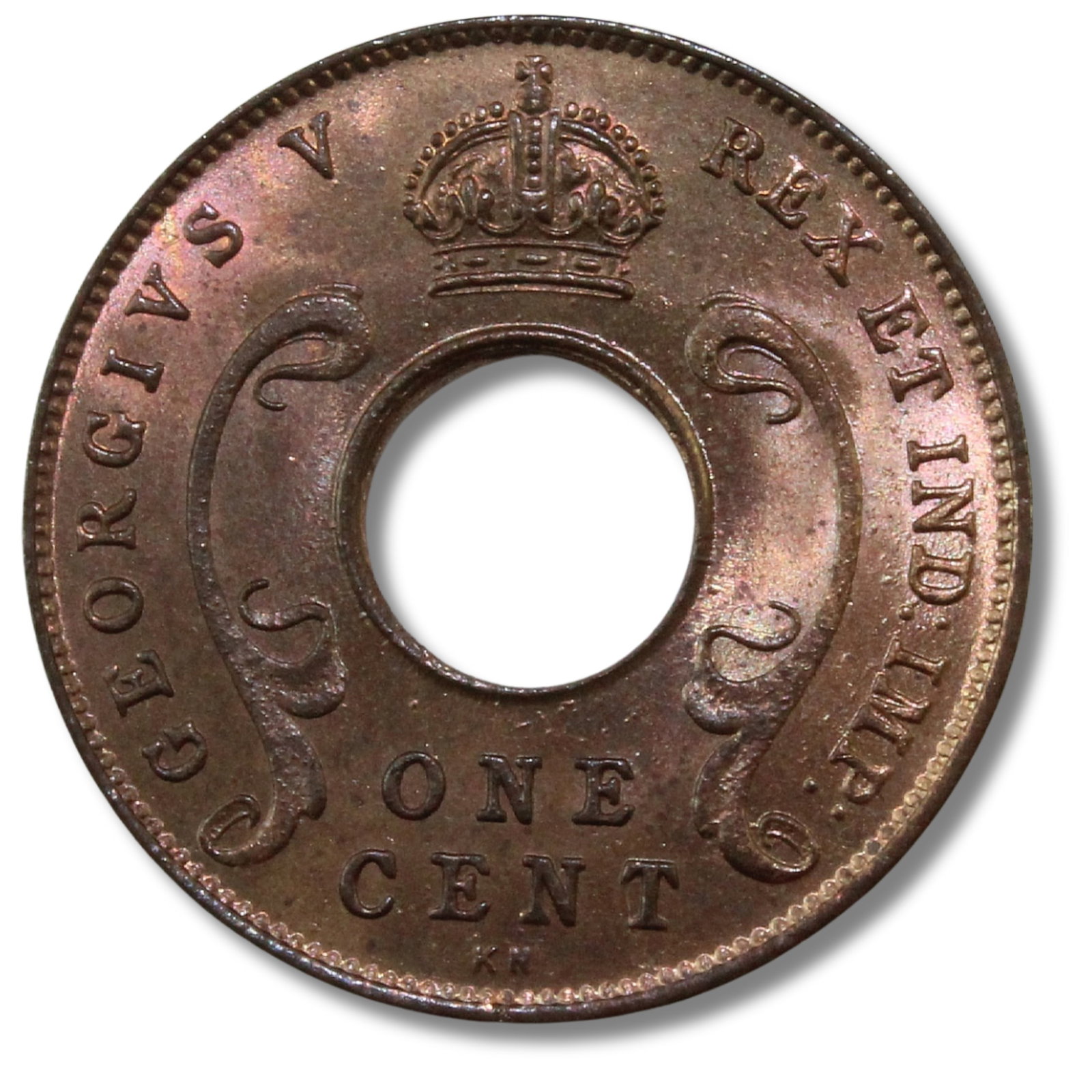 East Africa (British) 1924 KN Cent, near Gem: Highest graded NGC MS64RD & PCGS None. A superior gradeConditionEven subdued lustreMediumCoins, Monies & StampsProvenanceEx R.J. Ford Collection & Mark Freehill Collection