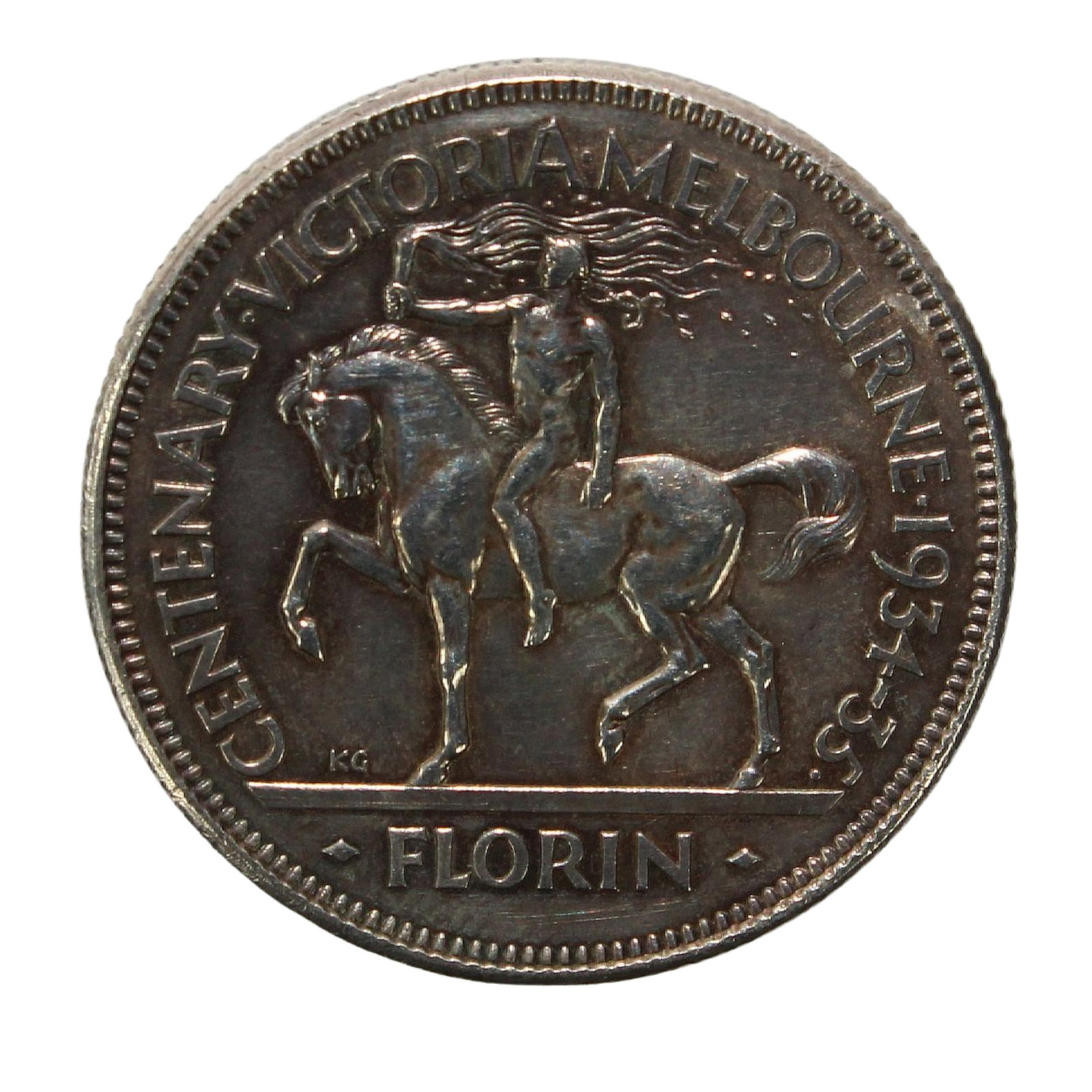 Australia 1934-35 Melbourne Centenary Florin, about Uncirculated details: . Size ASW 0.3363 Troy oz Condition Polished with hairlines Medium Coins, Monies & Stamps Exhibited Coins, Australia & New Zealand