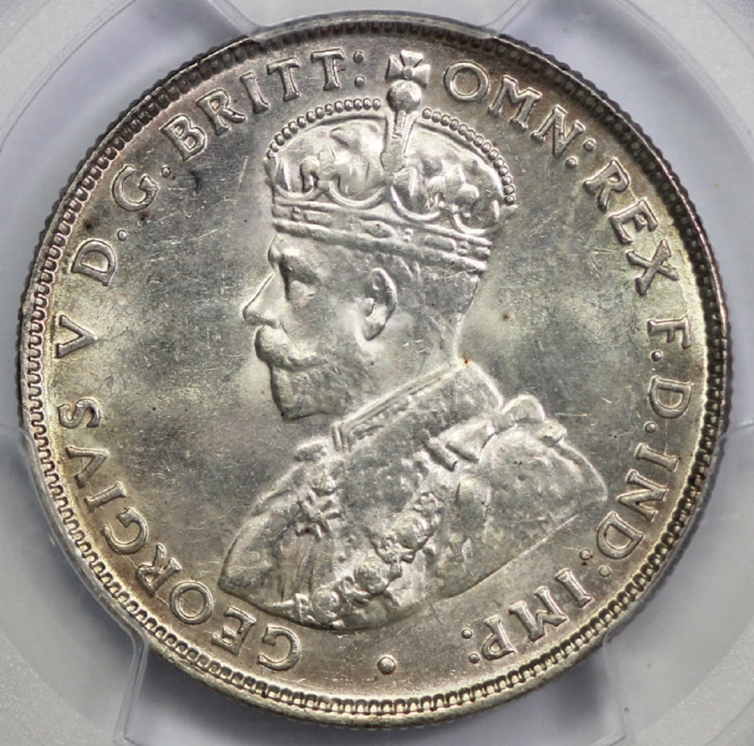 Australia 1926 Florin, PCGS MS62 - 2