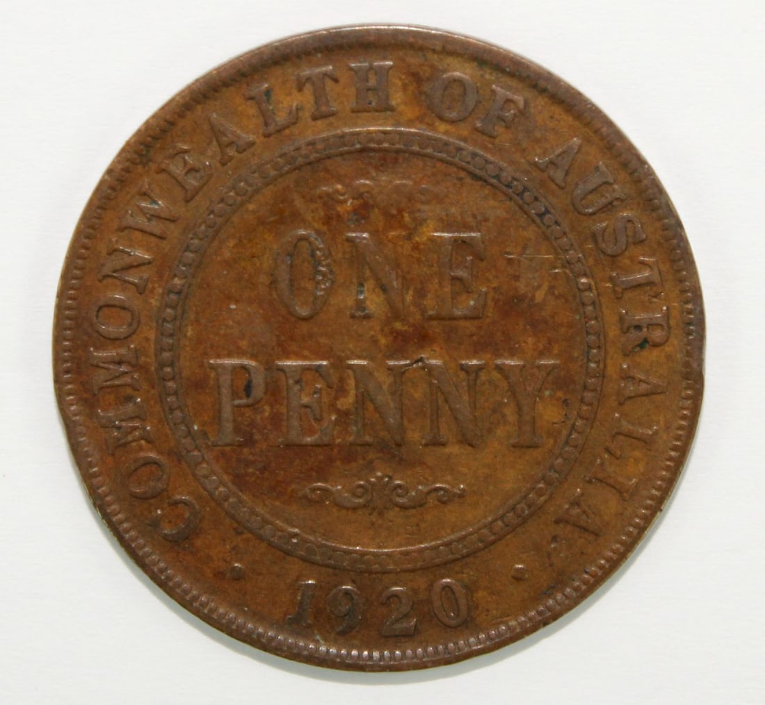 Australia 1920 .//. (S) Penny, VG / Fine (1 of 2)