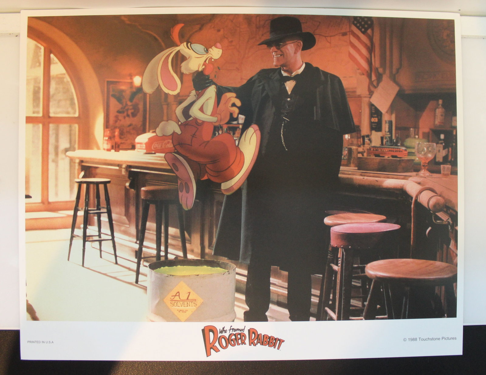 Who Framed Roger Rabbit (Touchstone © 1988 Lobby Cards, Mint (8 cards) - 2