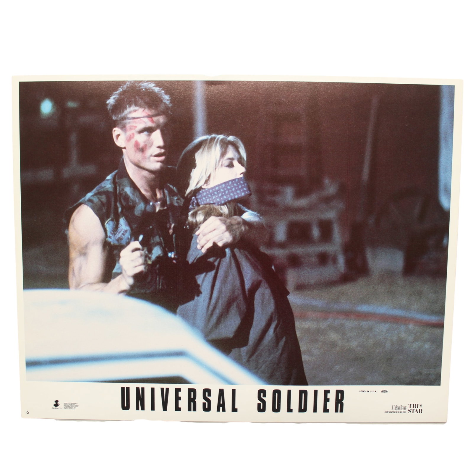 Universal Soldier (TriStar © 1992) Lobby Cards, virtually Mint (8 cards) - 3