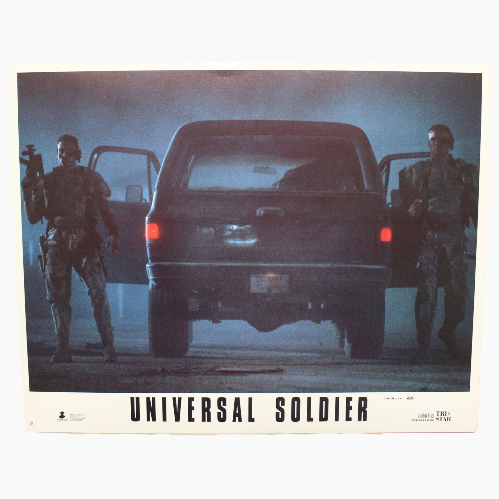 Universal Soldier (TriStar © 1992) Lobby Cards, virtually Mint (8 cards) - 4