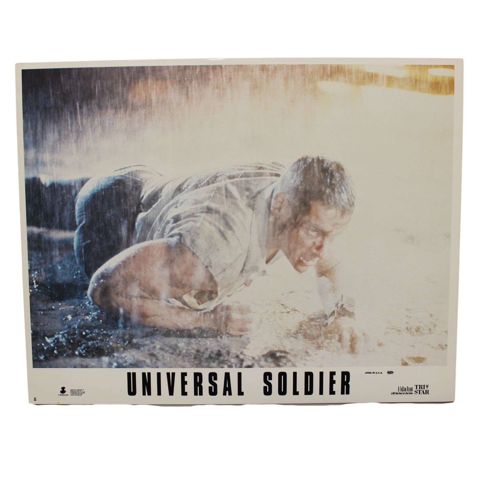 Universal Soldier (TriStar © 1992) Lobby Cards, virtually Mint (8 cards) - 6