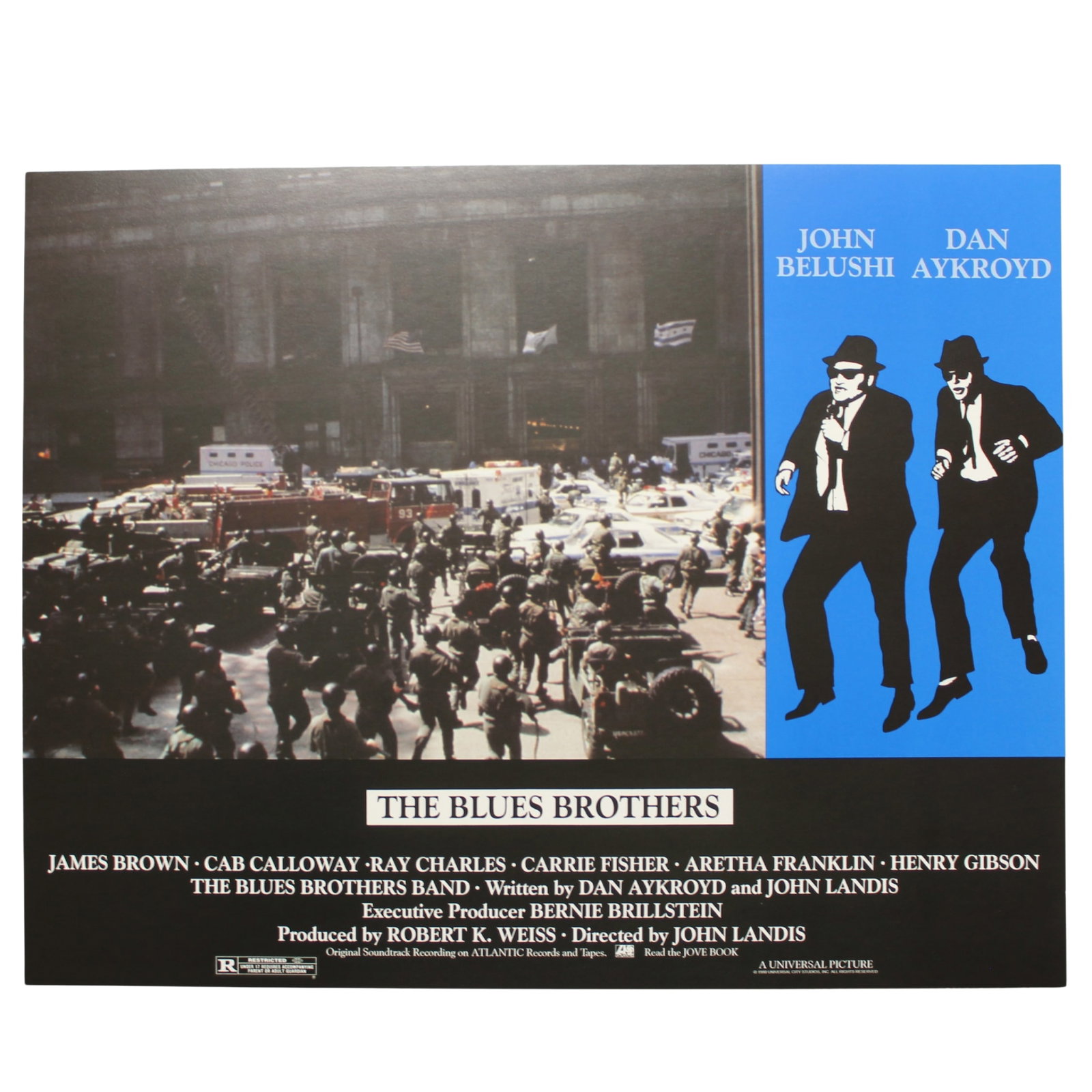 The Blues Brothers (Universal © 1980), Lobby Cards, virtually Mint (8 cards) - 7