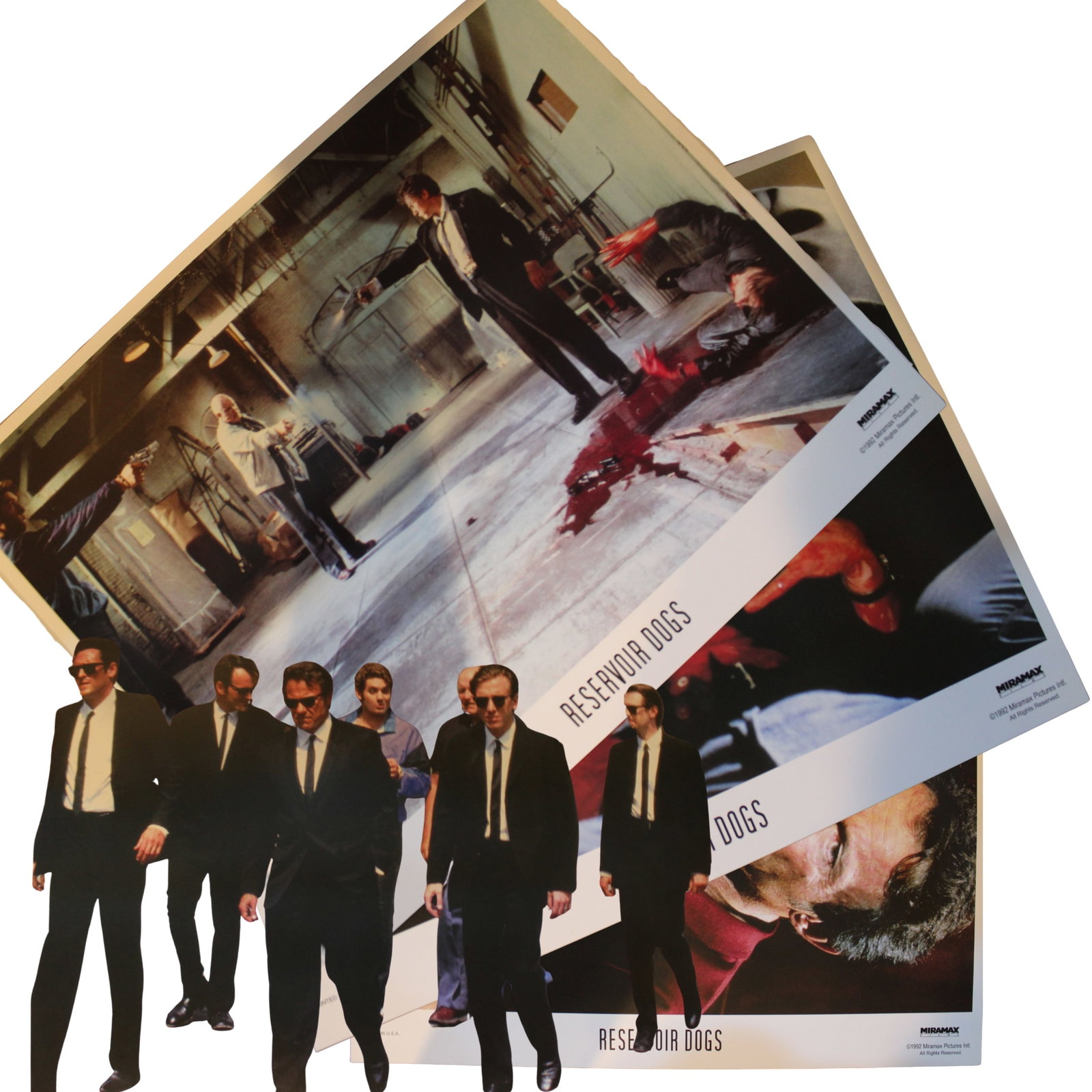 Reservoir Dogs (Miramax © 1982) Lobby Cards, virtually Mint (8 cards) (1 of 9)