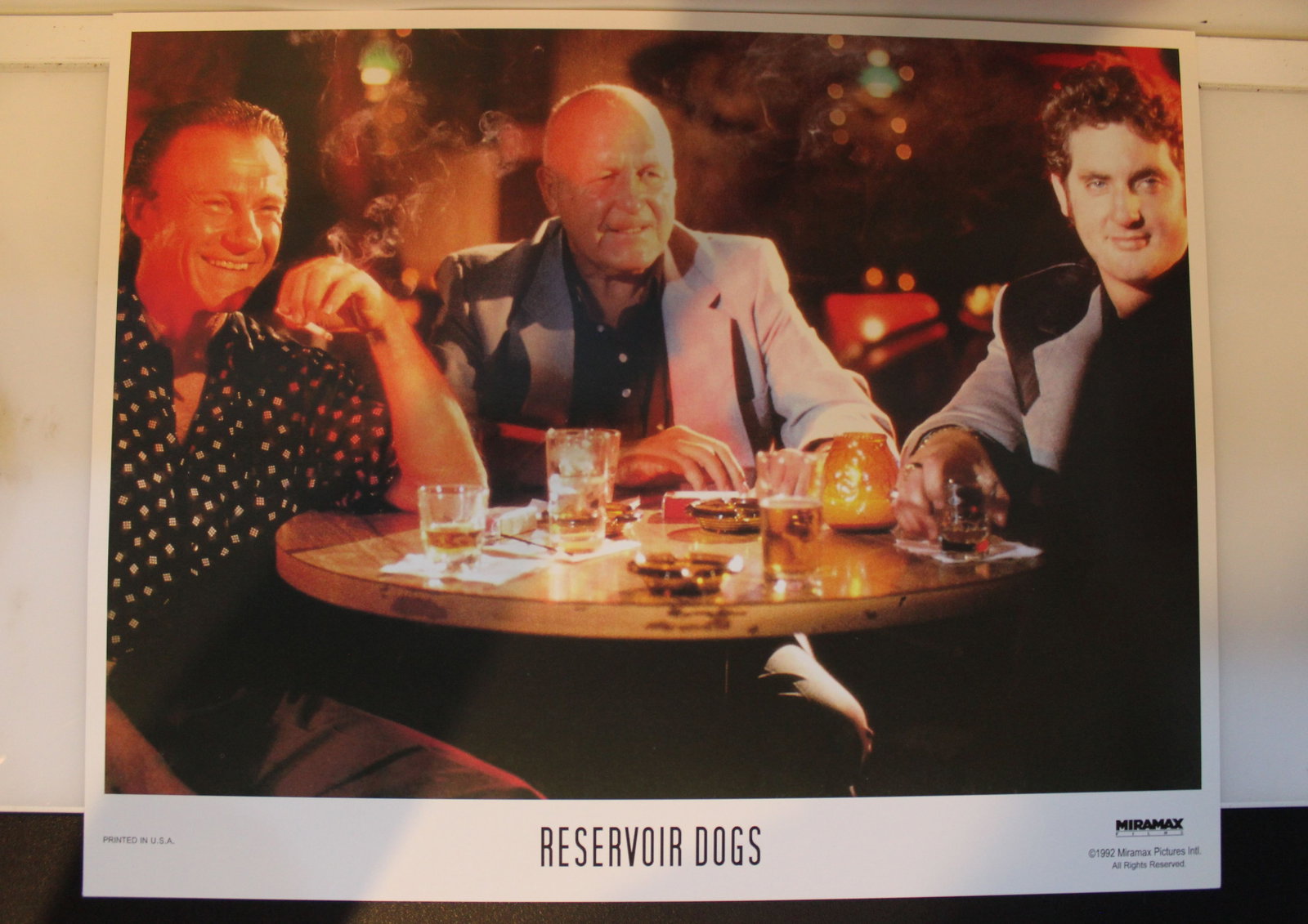 Reservoir Dogs (Miramax © 1982) Lobby Cards, virtually Mint (8 cards) - 9