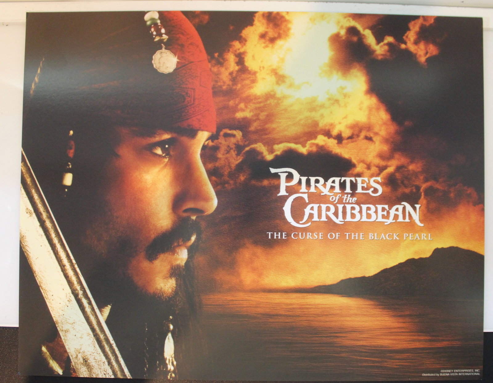 Pirates of the Caribbean- The Curse of the Black Pearl (Disney © 2003) Lobby Cards, Mint (14 ca - 10