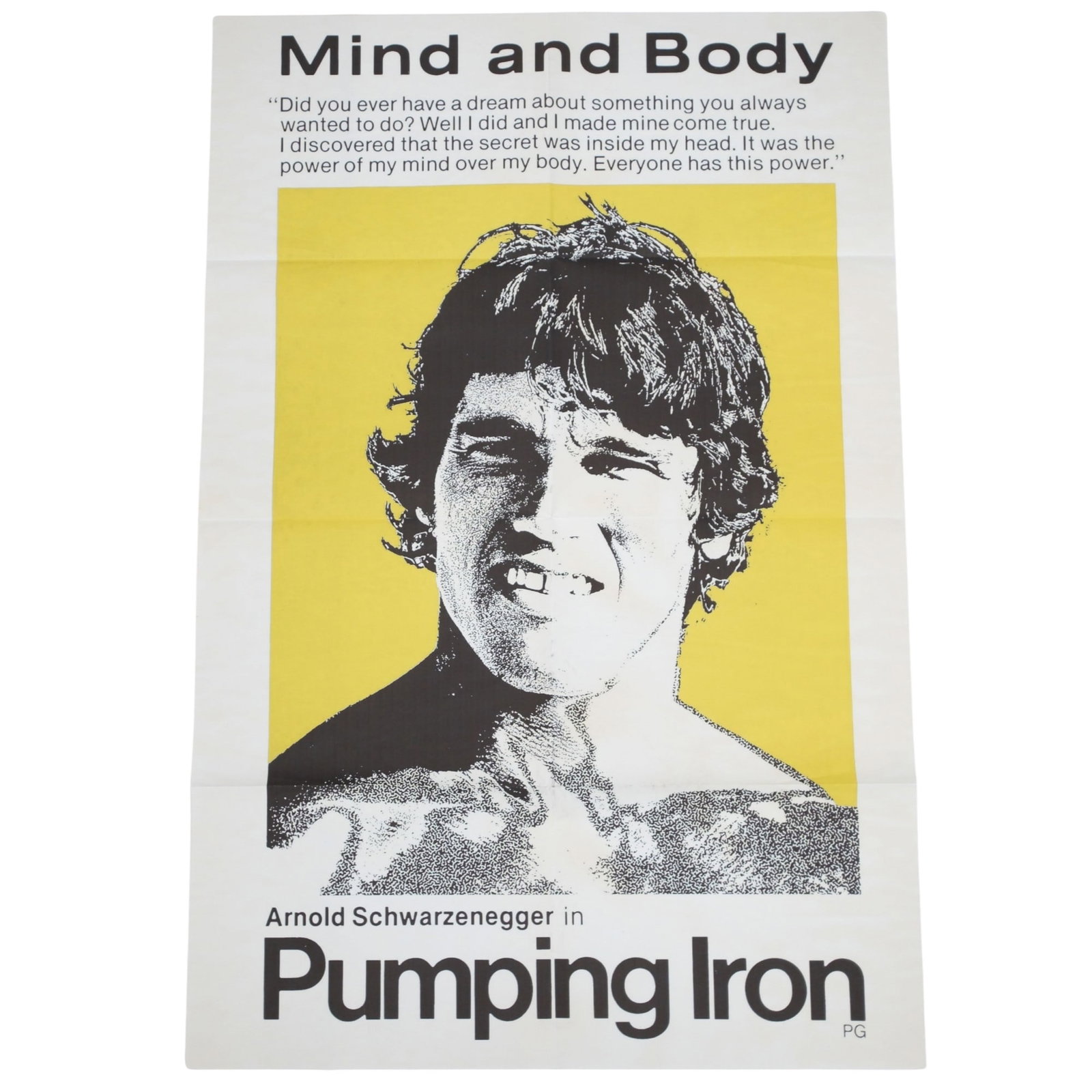 Pumping Iron, Excellent Condition (White Mountain Films © 1977), near Mint (1 of 1)