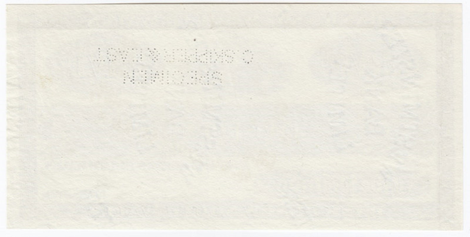 New Zealand/Australia Bank of New South Wales 19_ £5 Printers Proof, Uncirculated OPQ - 2