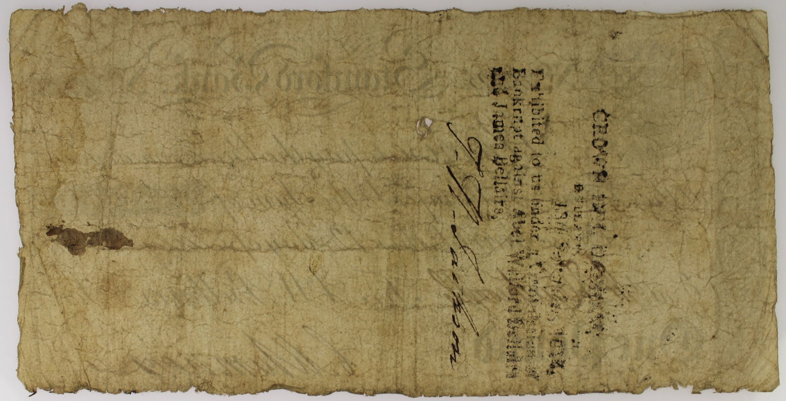 Great Britain '12 July 1811' Stamford Bank One Pound Note, good Fine details - 2