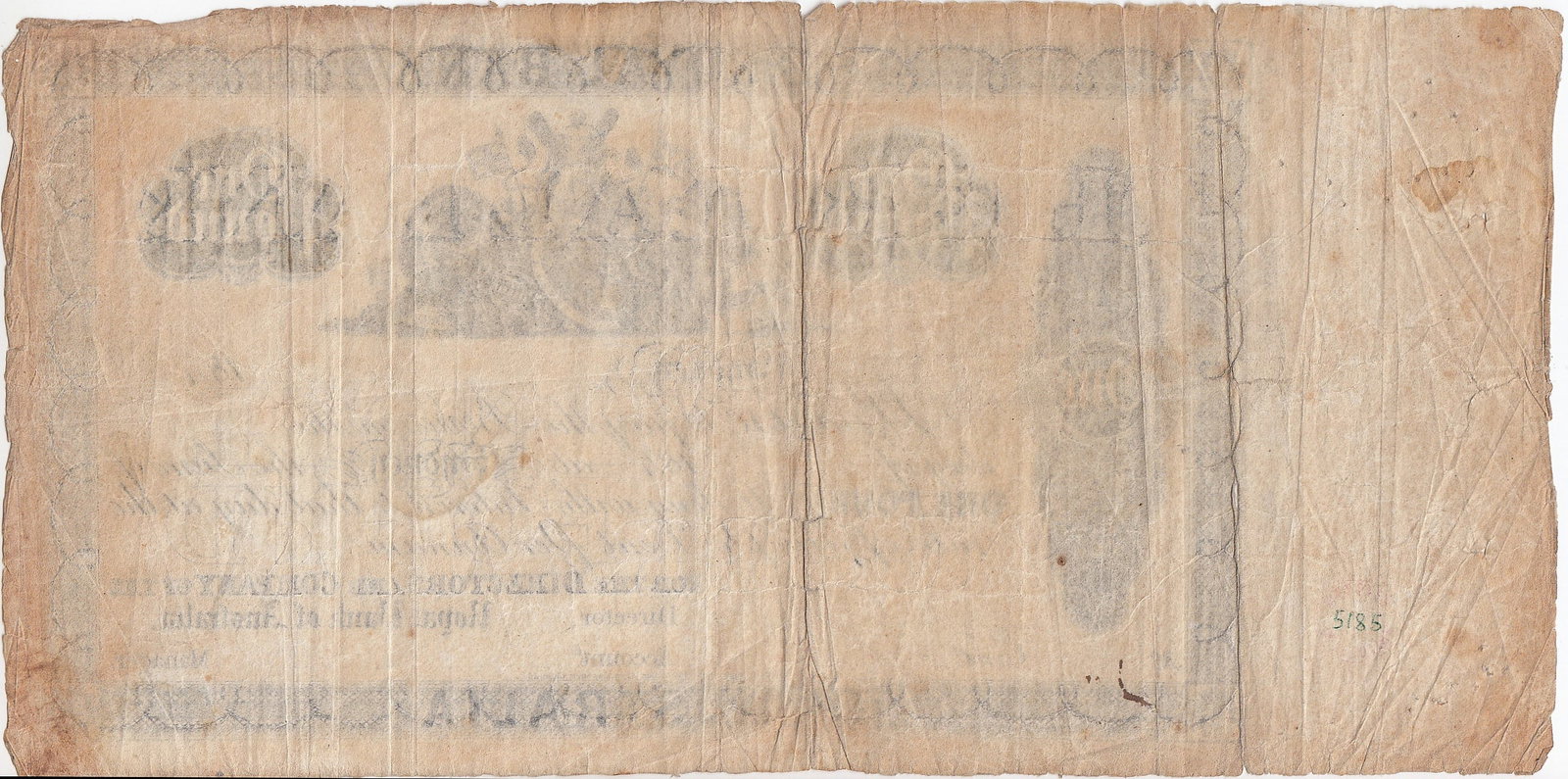 Australia 184_ 'The Royal Bank of Australia', Sydney £1, Unissued remainder, good Fine - 2