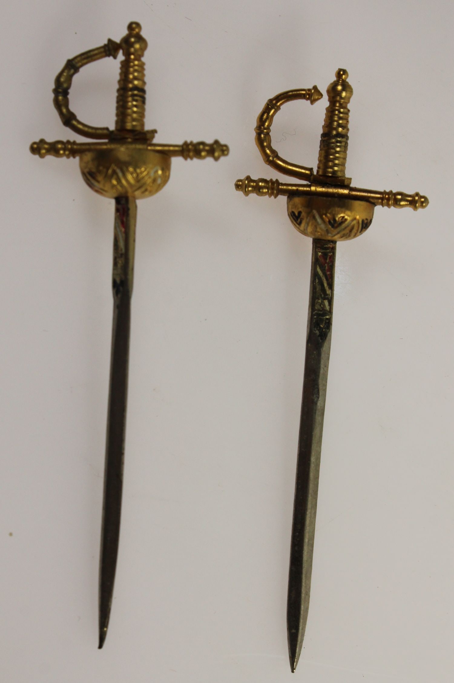 Miniature Duelling Swords (Pair) - 2
