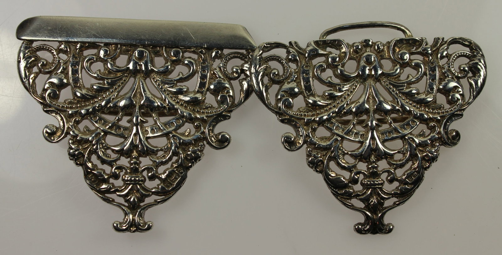 Victorian Nurses Buckle in Sterling (925) Silver (Two pieces) - 2