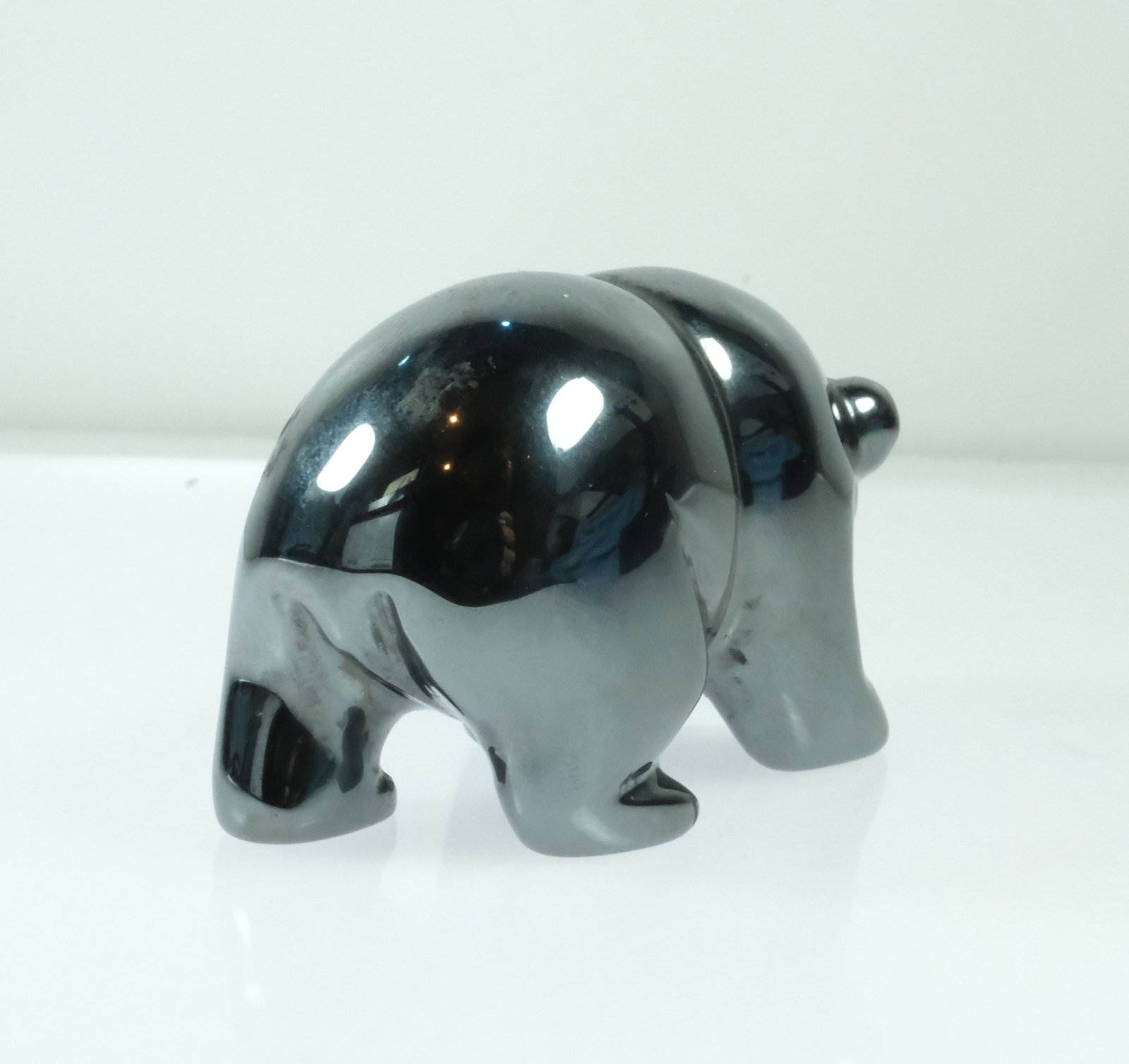 Polar Bear in Hematite - 3