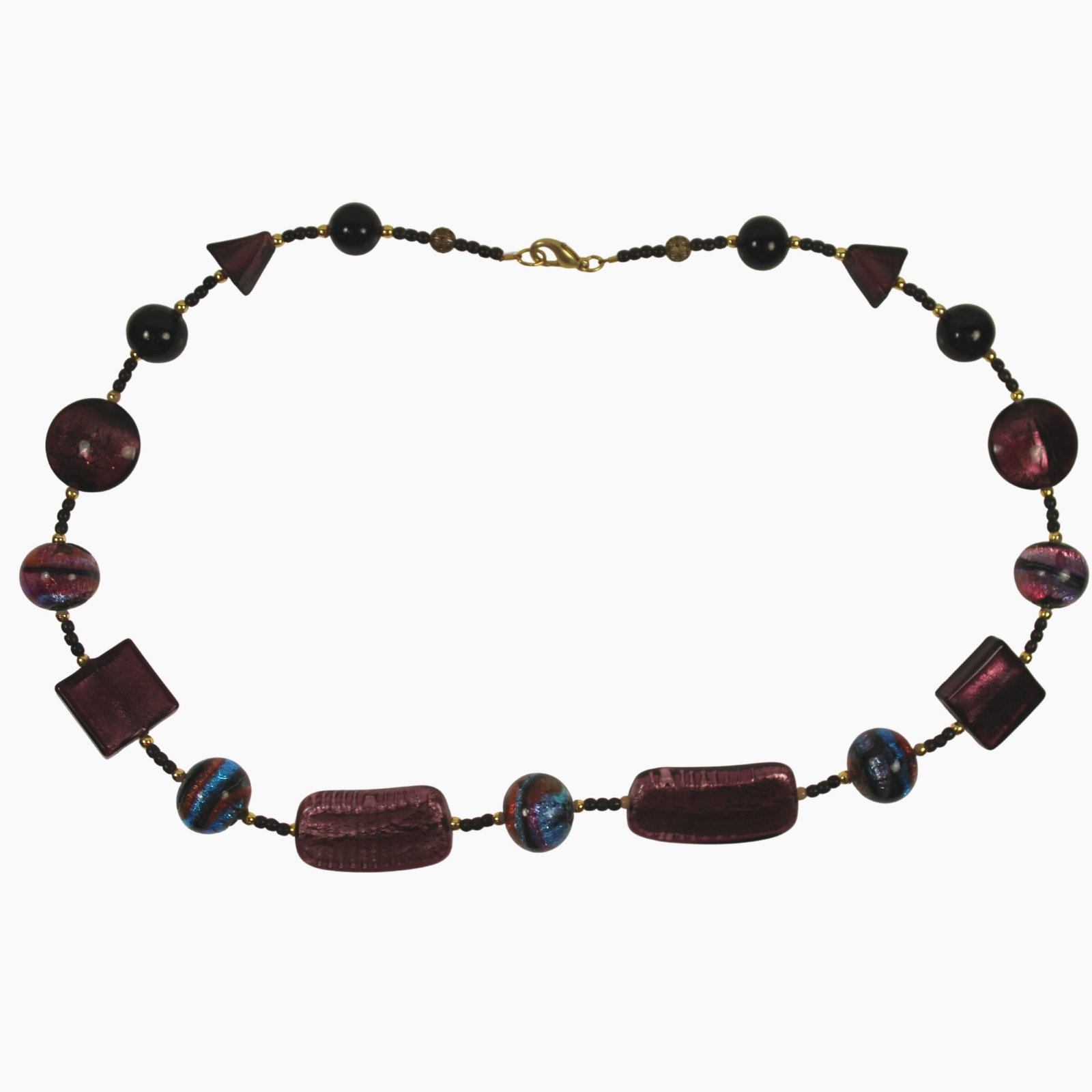 Murano Glass Necklace: .SizeOpen length 55cmsMediumNecklaces & Pendants