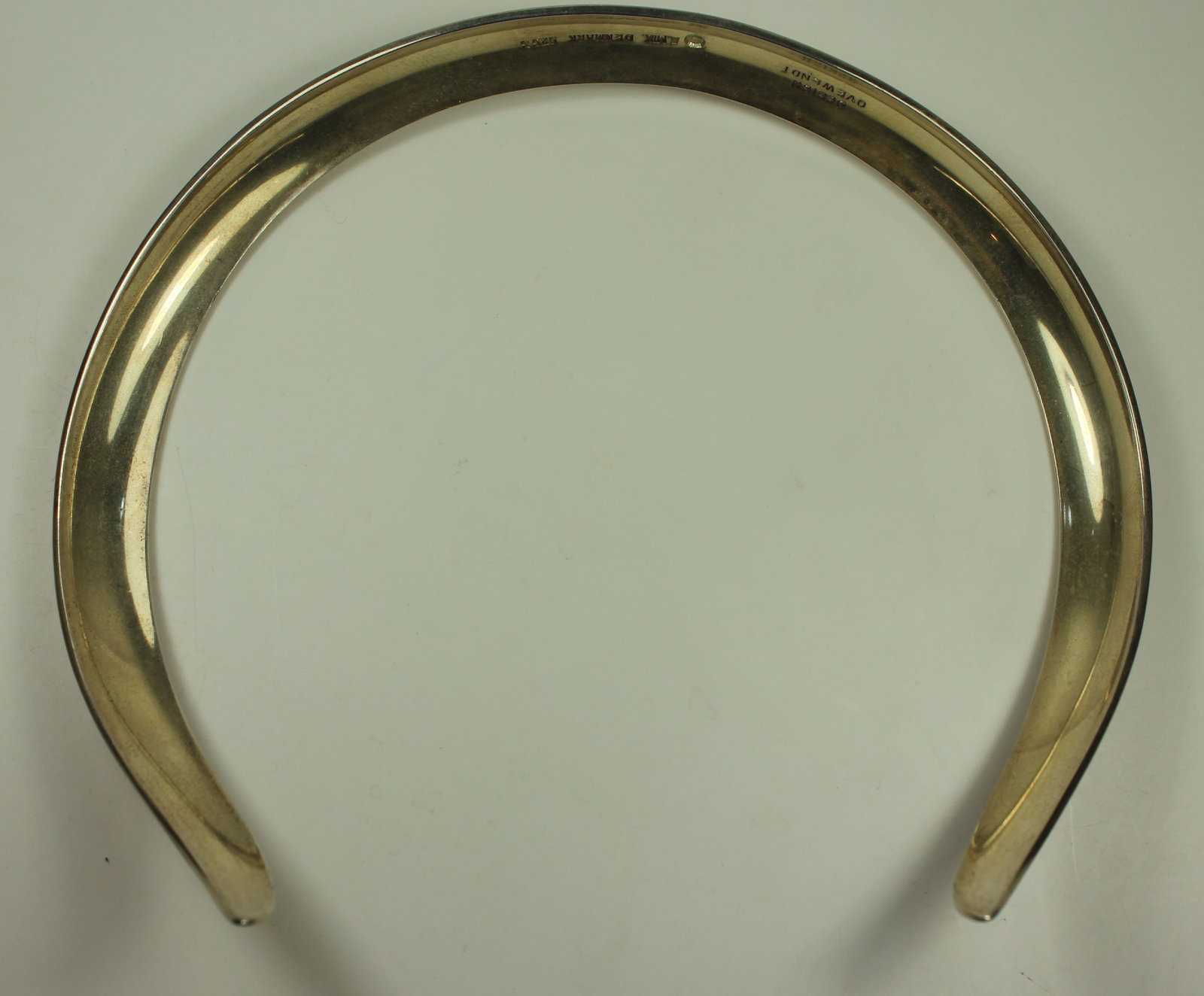 Iconic 1970's Danish Sterling (925) Silver Collar Necklace by Andreas Mikkelsen - 2