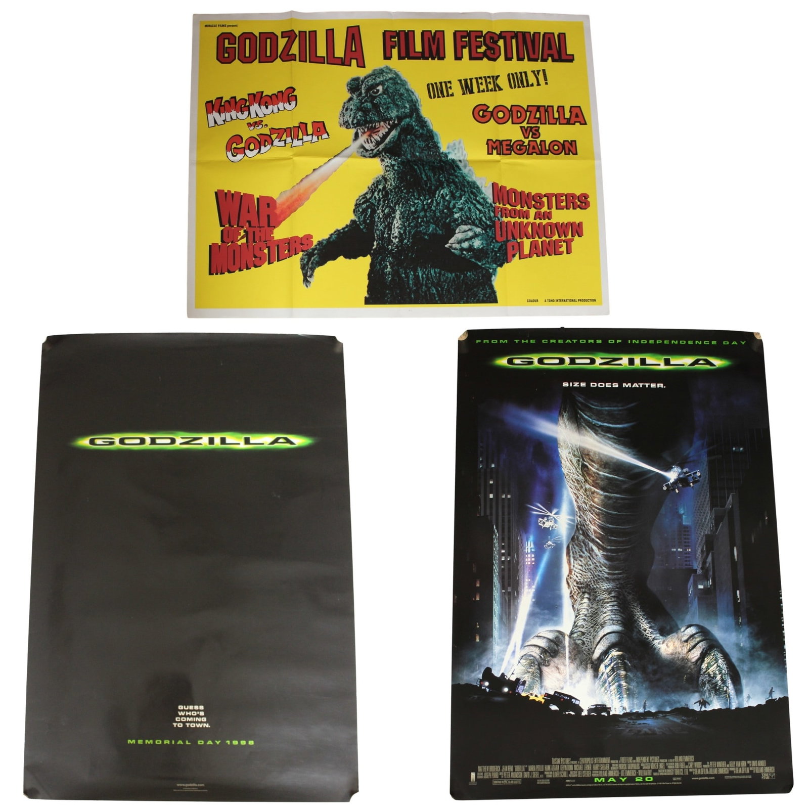 Godzilla Poster Set (3 posters) 9Canon (1 of 4)
