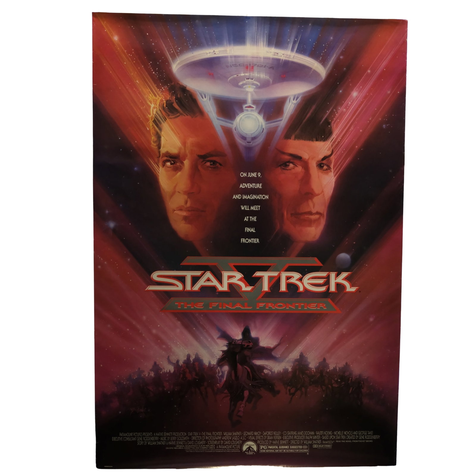 Caravan of Courage (Lucasfilm© 1984) & Star Trek the Final Frontier (Paramount© 1989), nea - 3