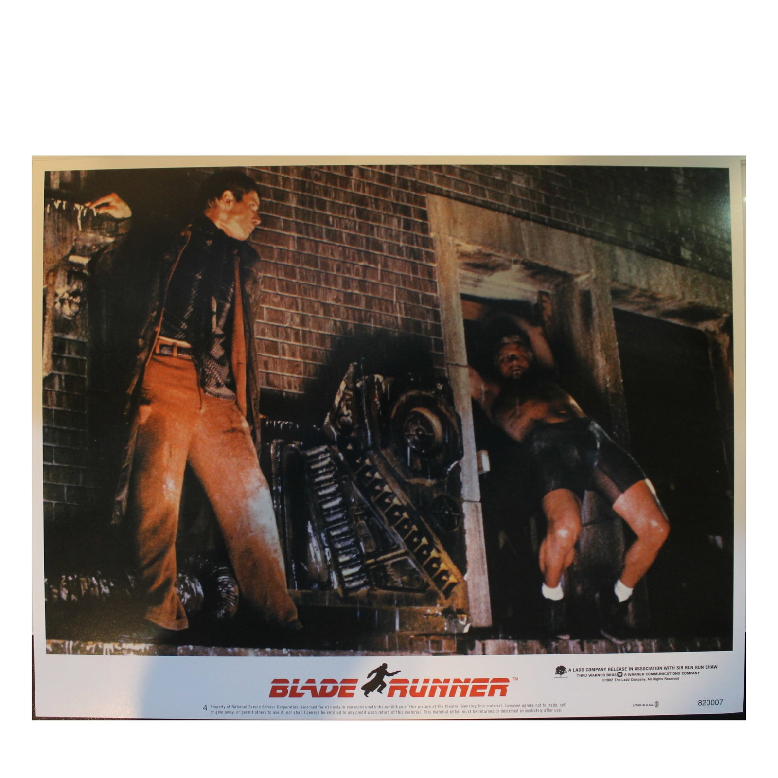 Blade Runner (Warner Bros. © 1982) Lobby Cards, virtually Mint (8 cards) - 3