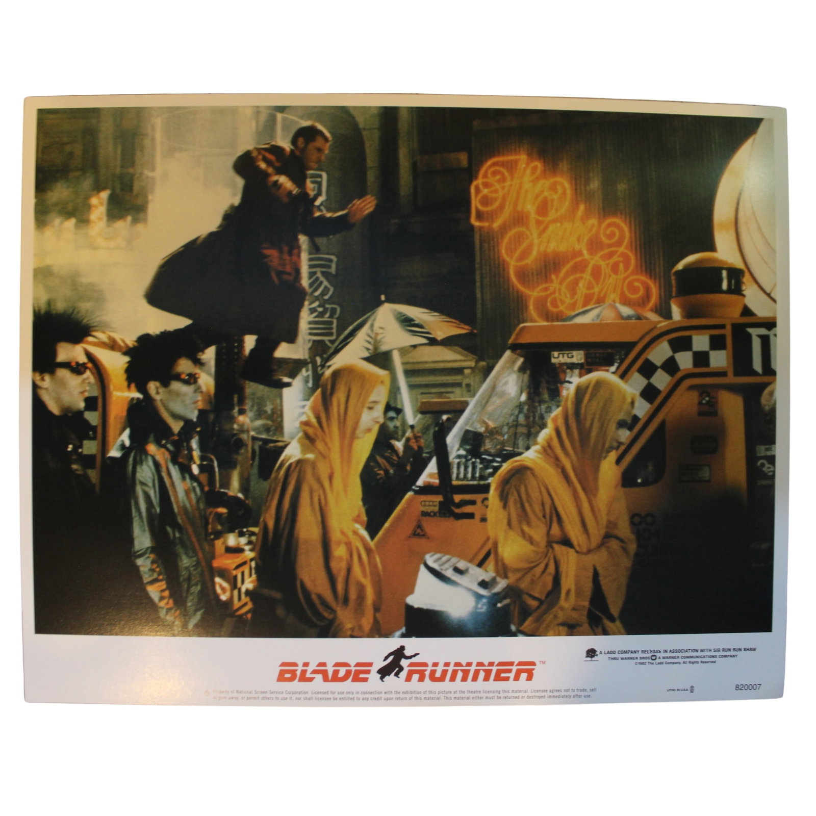 Blade Runner (Warner Bros. © 1982) Lobby Cards, virtually Mint (8 cards) - 7