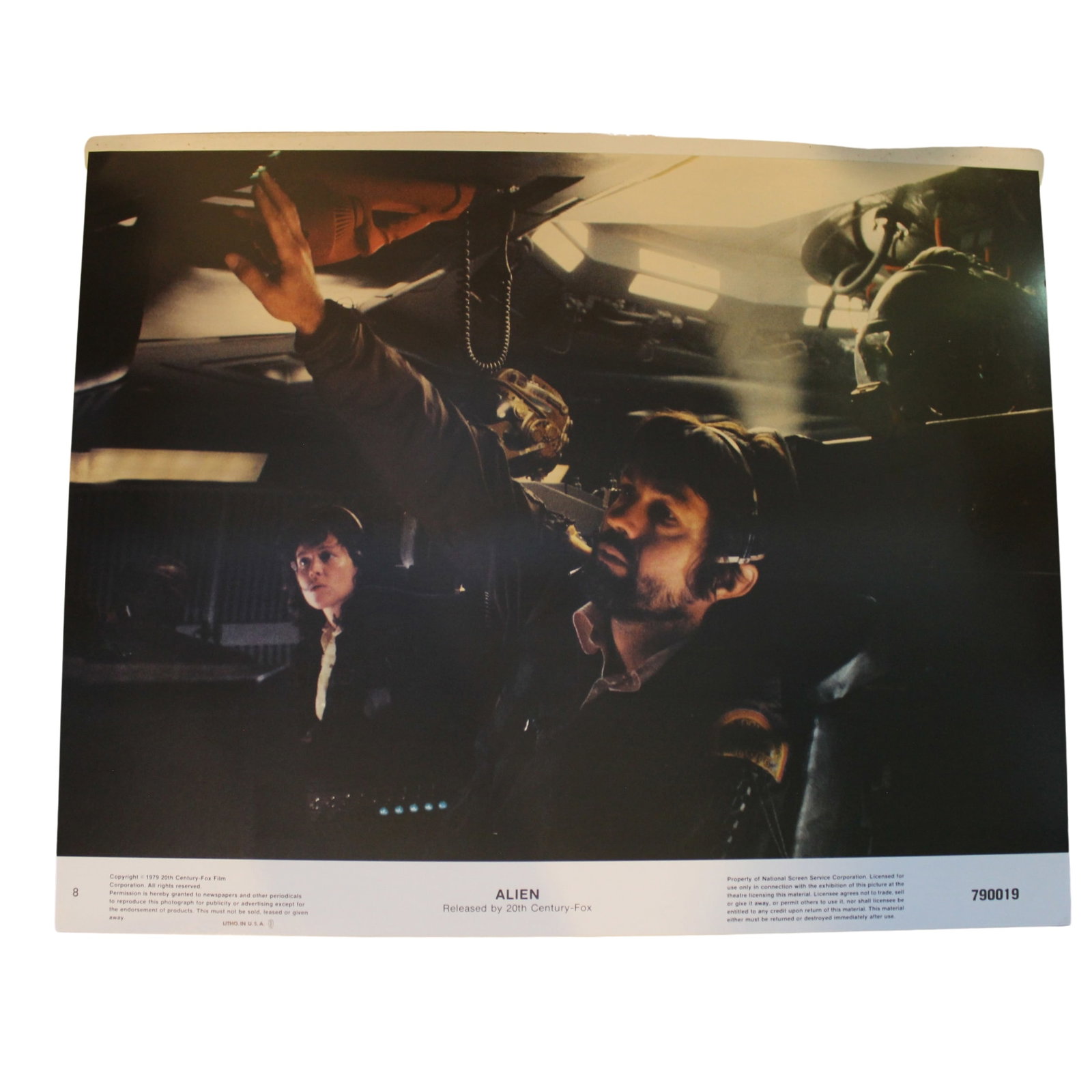 Alien (20th Century Fox © 1979) Lobby Cards, virtually Mint (8 cards) - 7