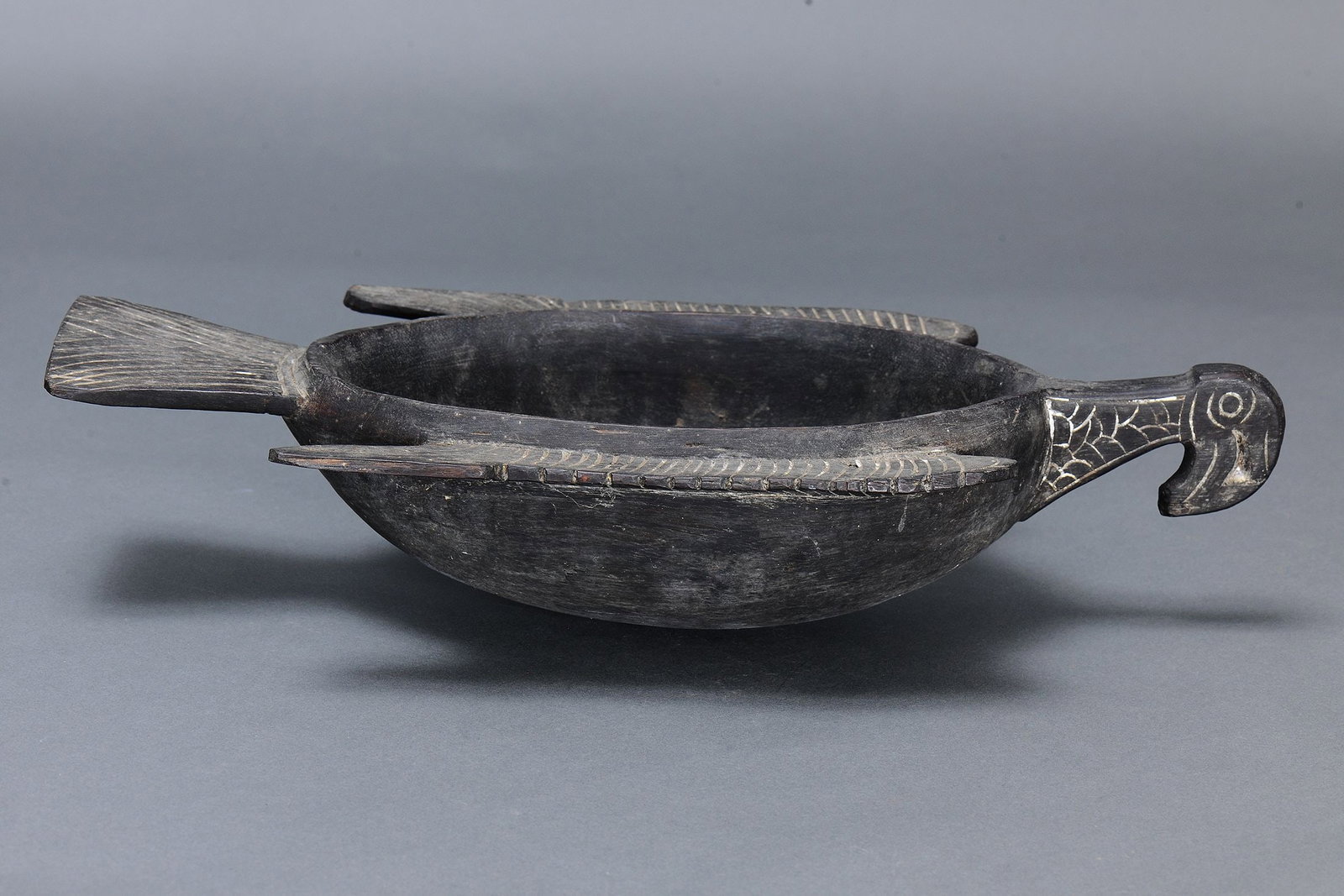 TAMI FEAST BOWL IN FORM OF BIRD, HUON GULF, PAPUA NEW GUINEA - 3