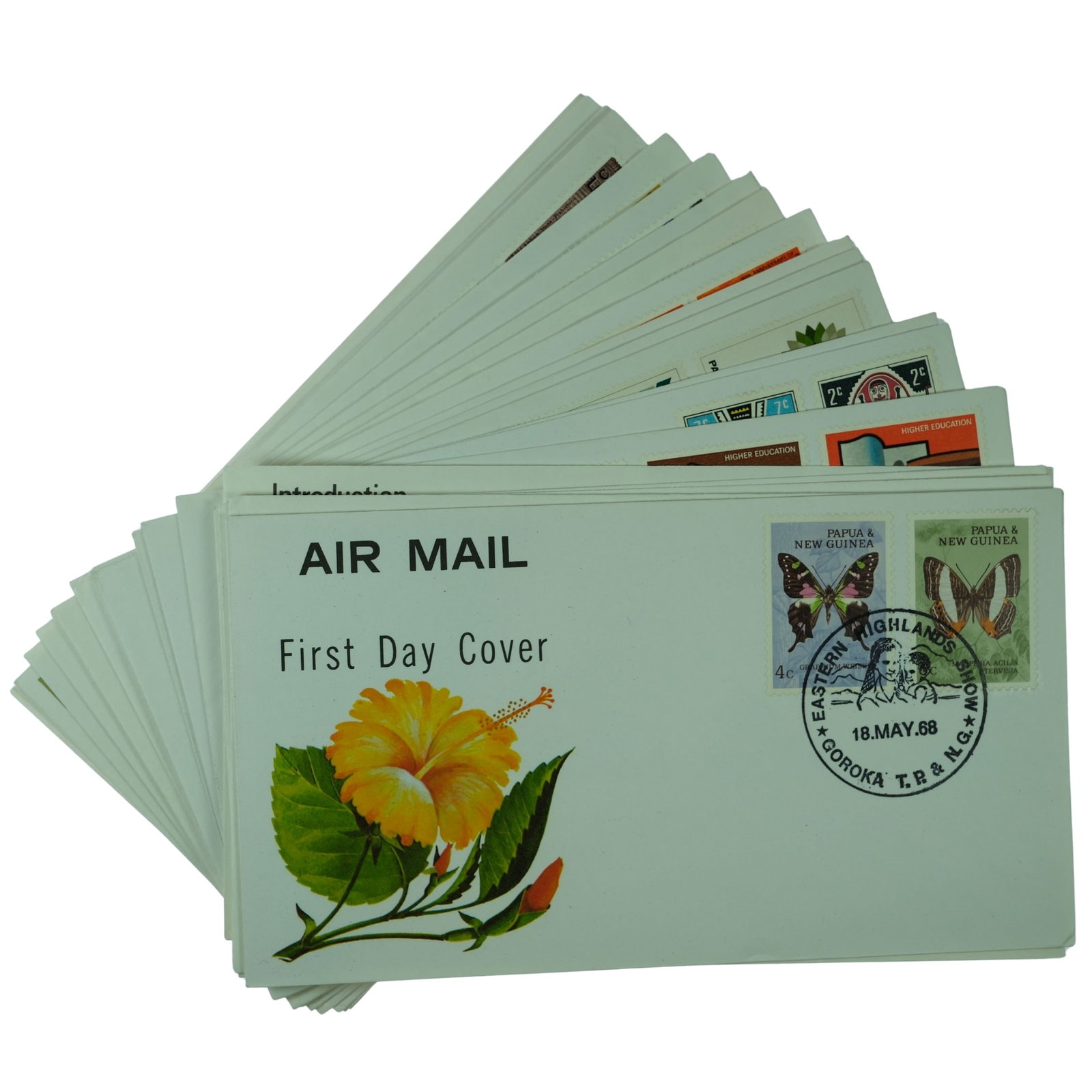 Papua New Guinea c. 1967-1971 First Day Covers (20), Mint: No Duplication Medium Coins, Monies & Stamps
