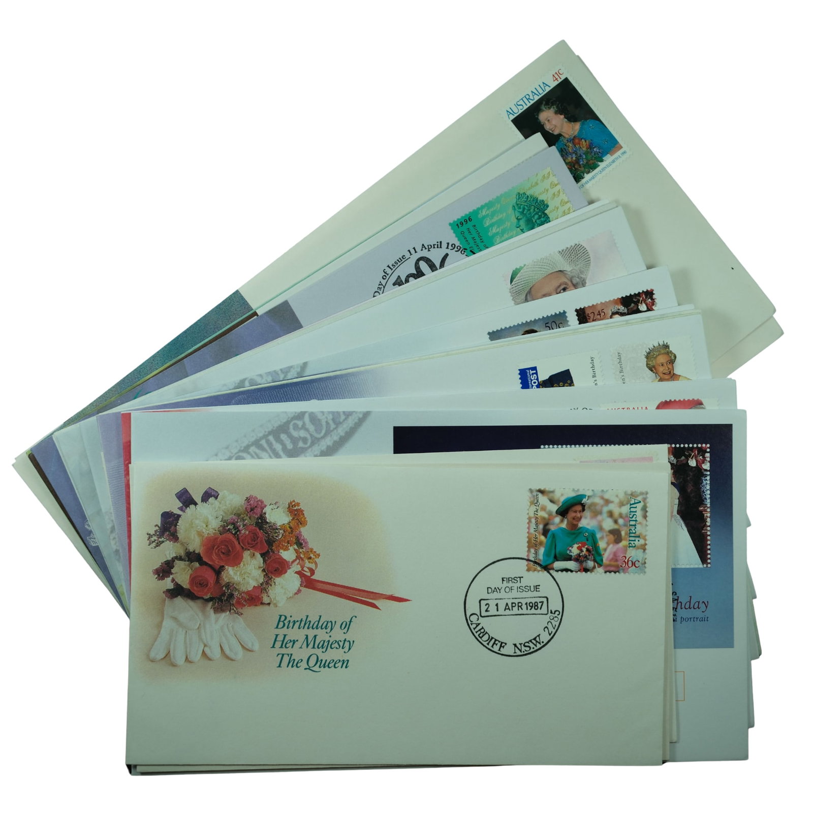 Australia c. 1980 -2005, Queen Elizabeth 11 First Day Covers (20 Different), Mint (1 of 1)