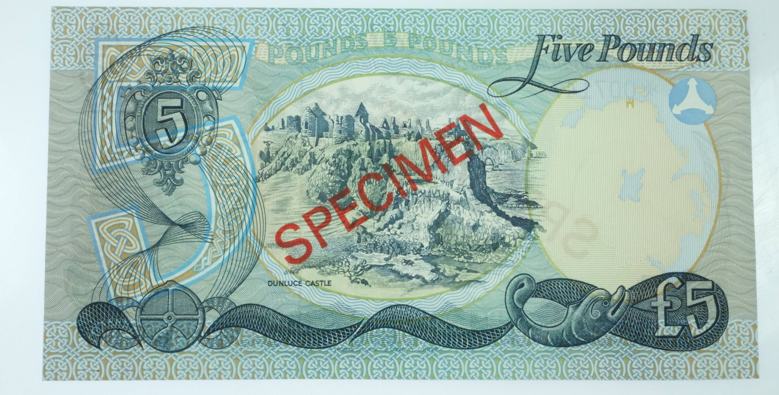 Northern Ireland Provincial Bank of Ireland Limited 'McClay' 'Specimen' £1, £5, £10 ( - 5