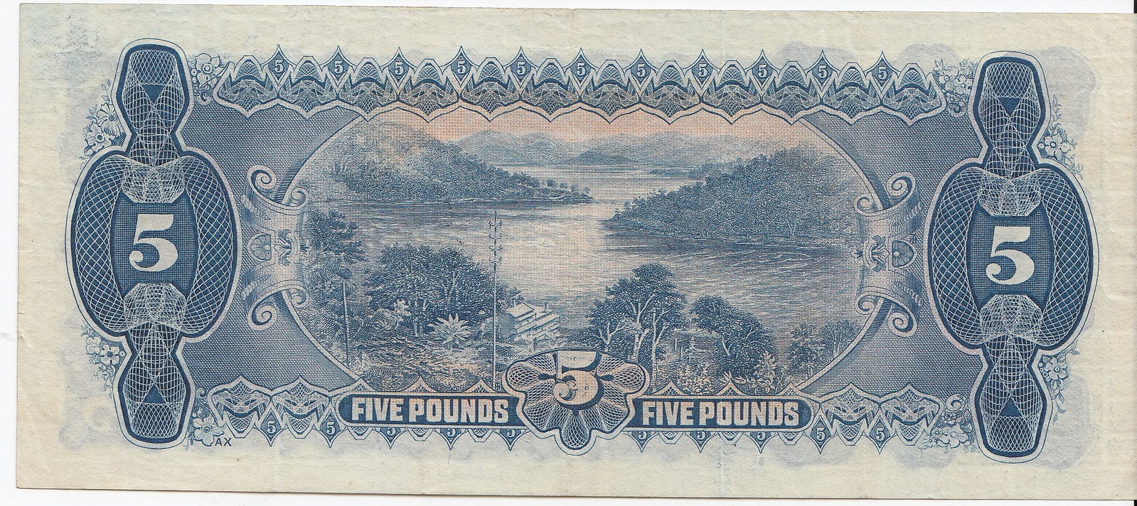 Australia 'Riddle - Heathershaw' George V 'Commonwealth' £5 (1927), Crisp good Very Fine - 2