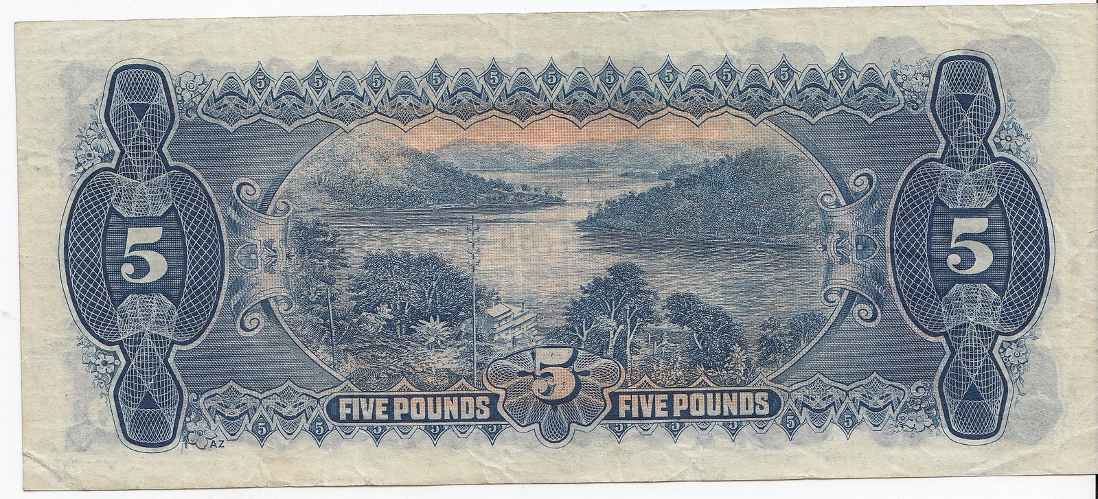 Australia 'Riddle - Heathershaw' George V 'Commonwealth' £5 (1927), Crisp good Very Fine - 2