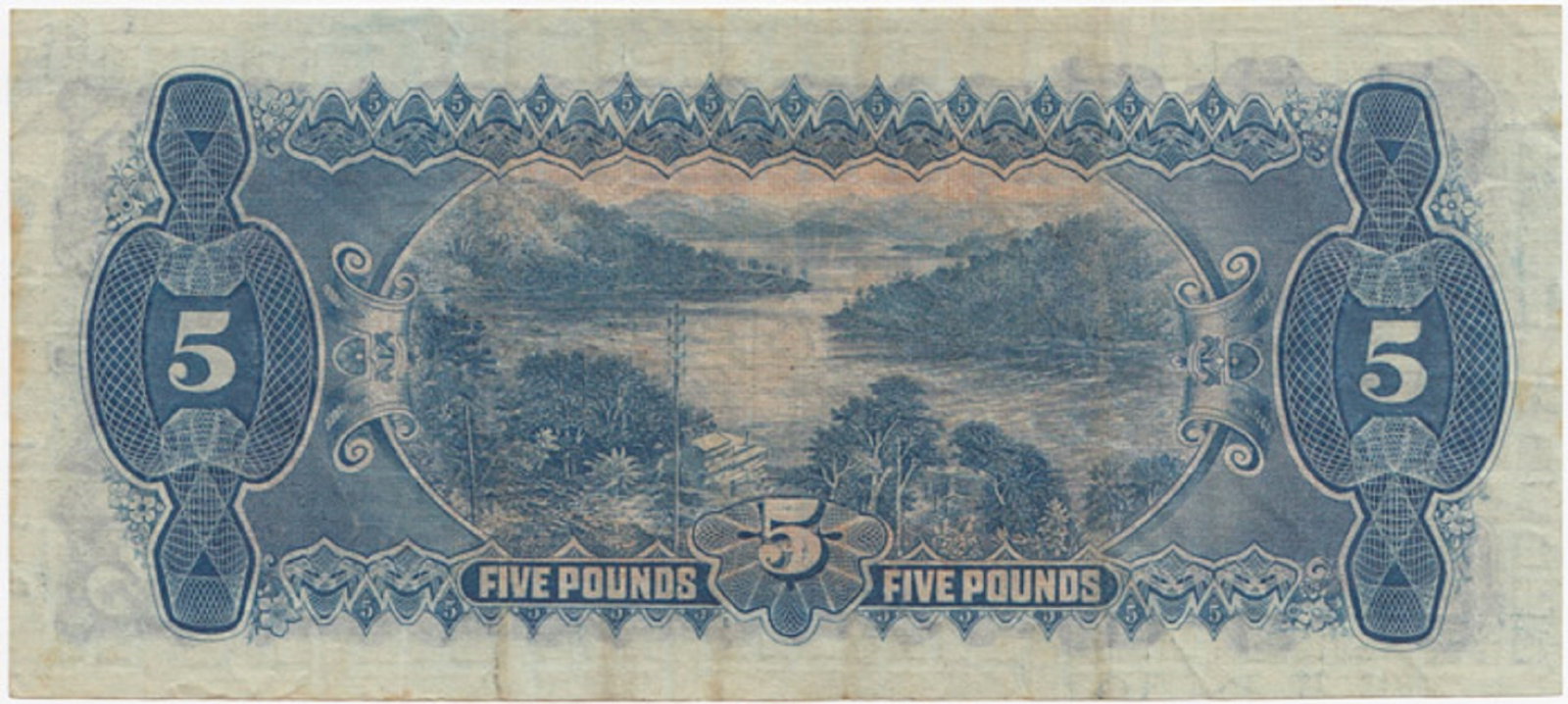 Australia 'Kell - Collins' £5 (1924), PCGS 30 (In our opinion it is near Extremely Fine with OP - 2