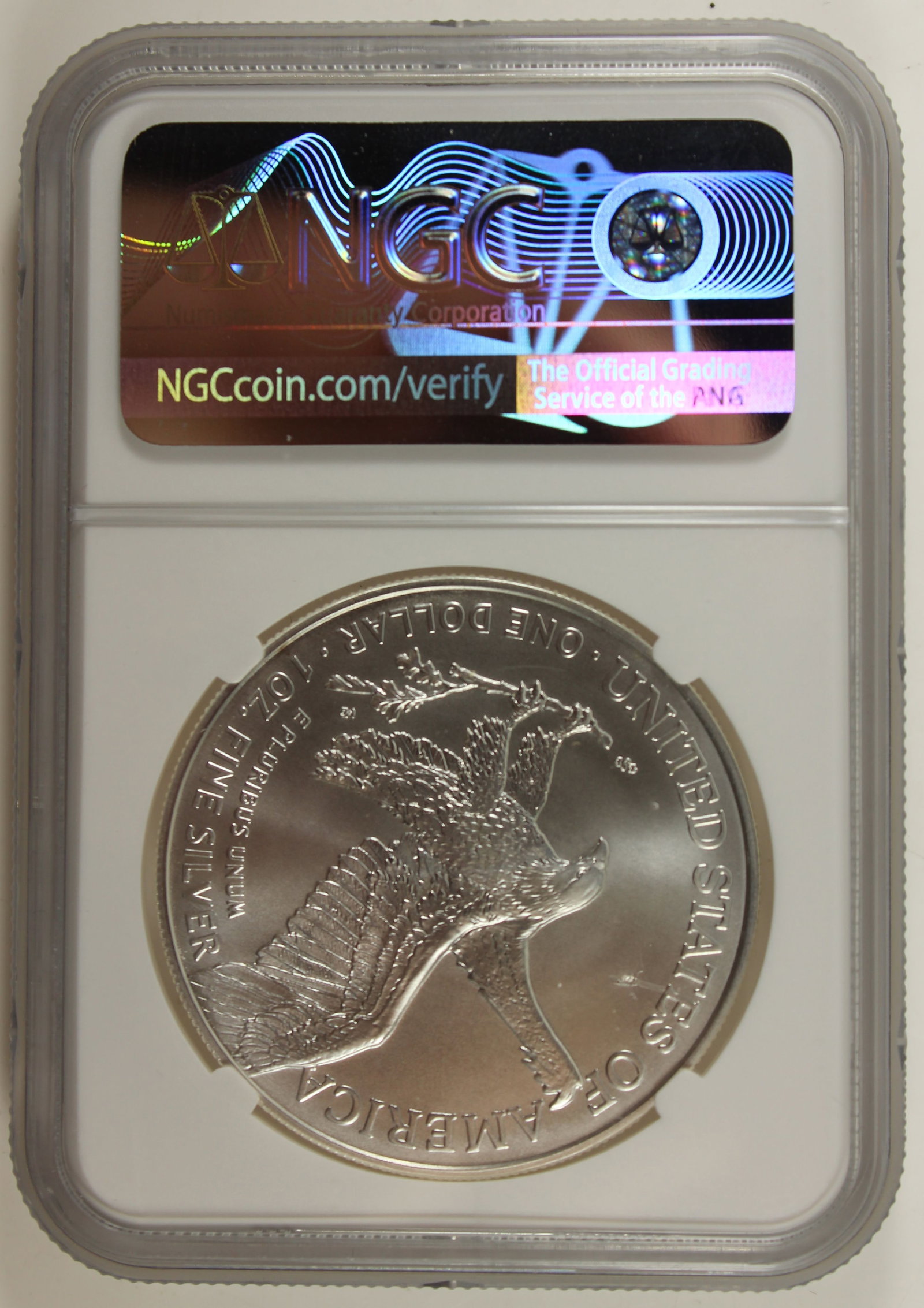 U.S.A. 2022 'Early Release Silver Eagle' NGC Mint Error MS69 - 2