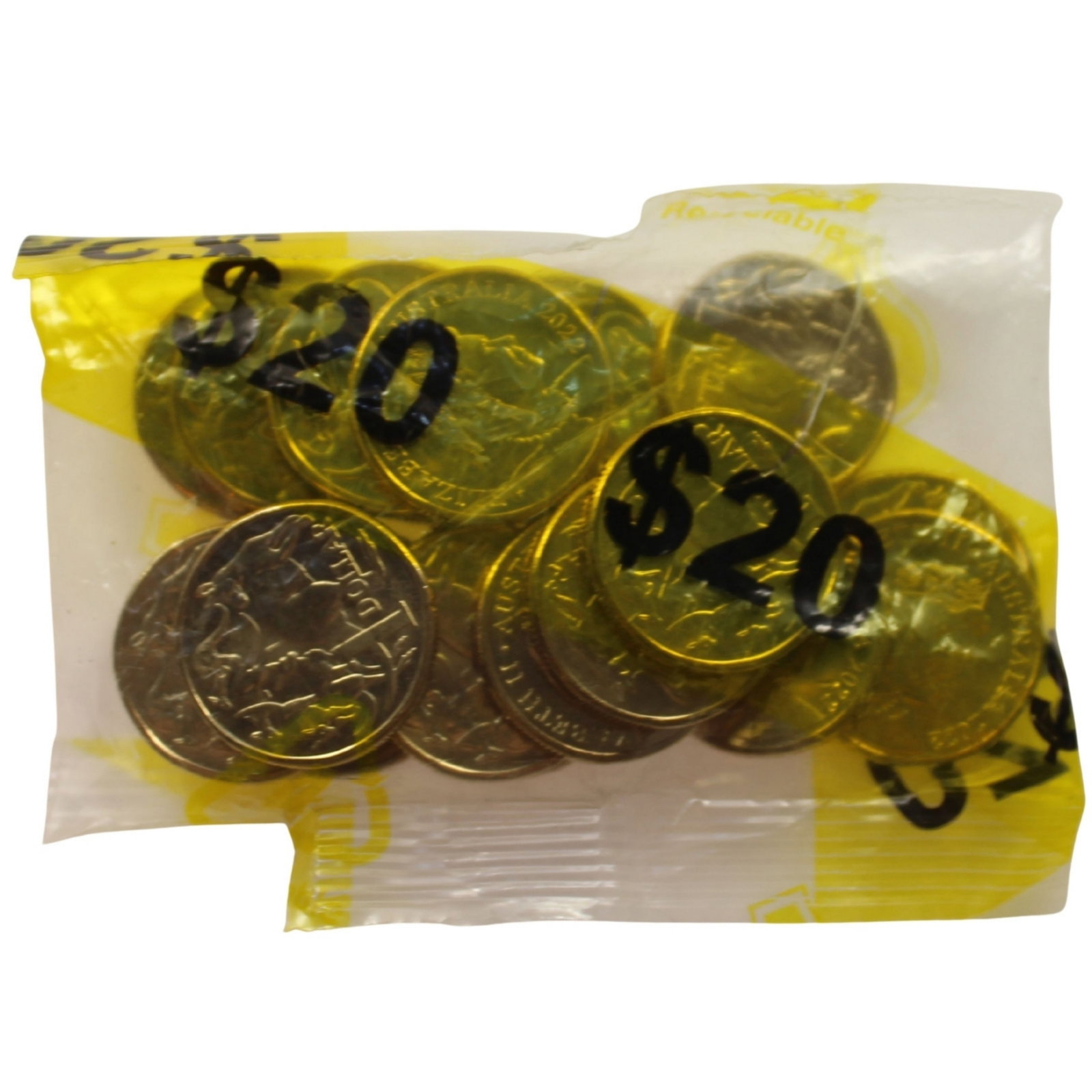 Australia 2022 Al-Br $1's, Uncirculated (20 coins): RAM Bag Medium Coins, Monies & Stamps Exhibited Coins, Australia & New Zealand