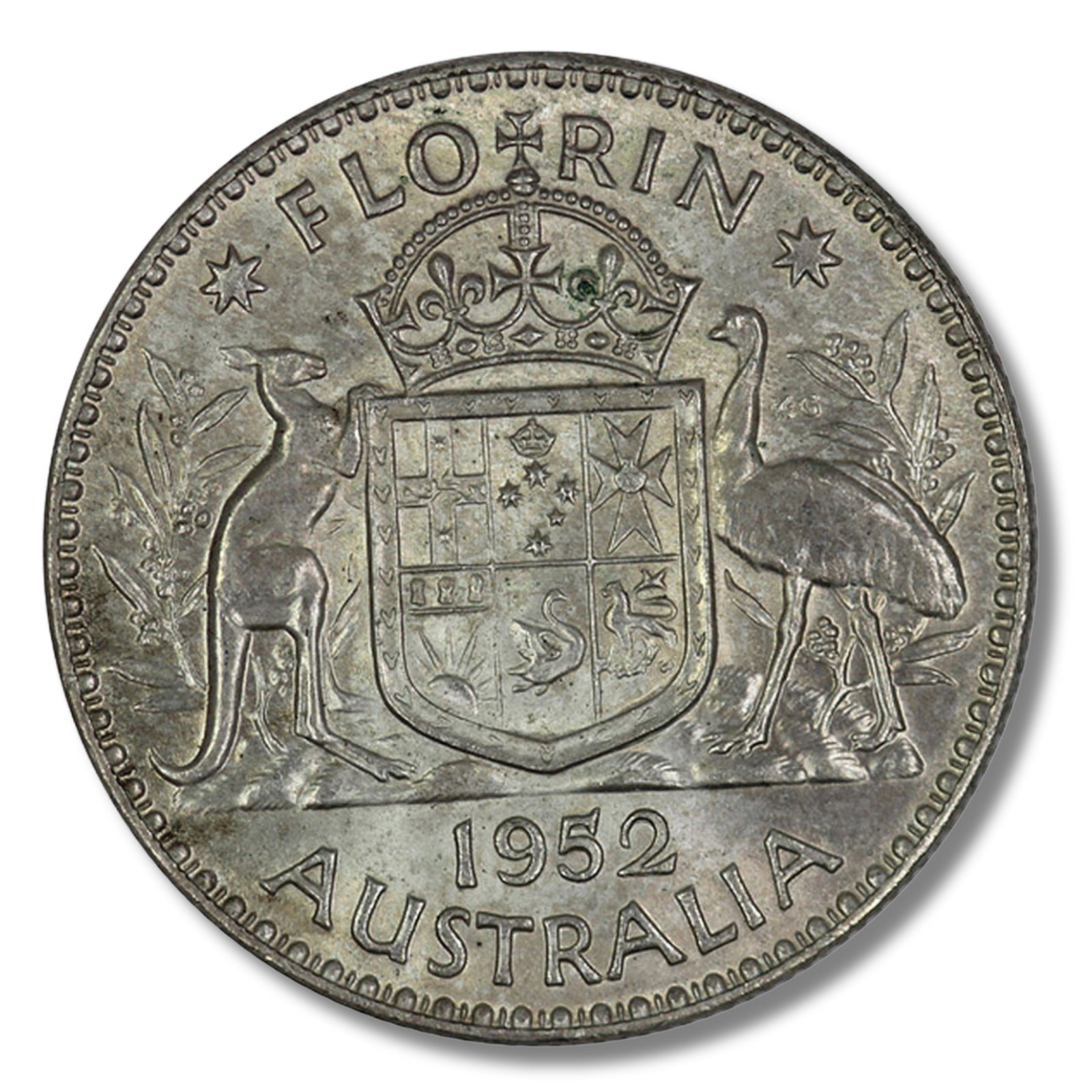 Australia 1952 2/-, Choice Uncirculated (1 of 2)