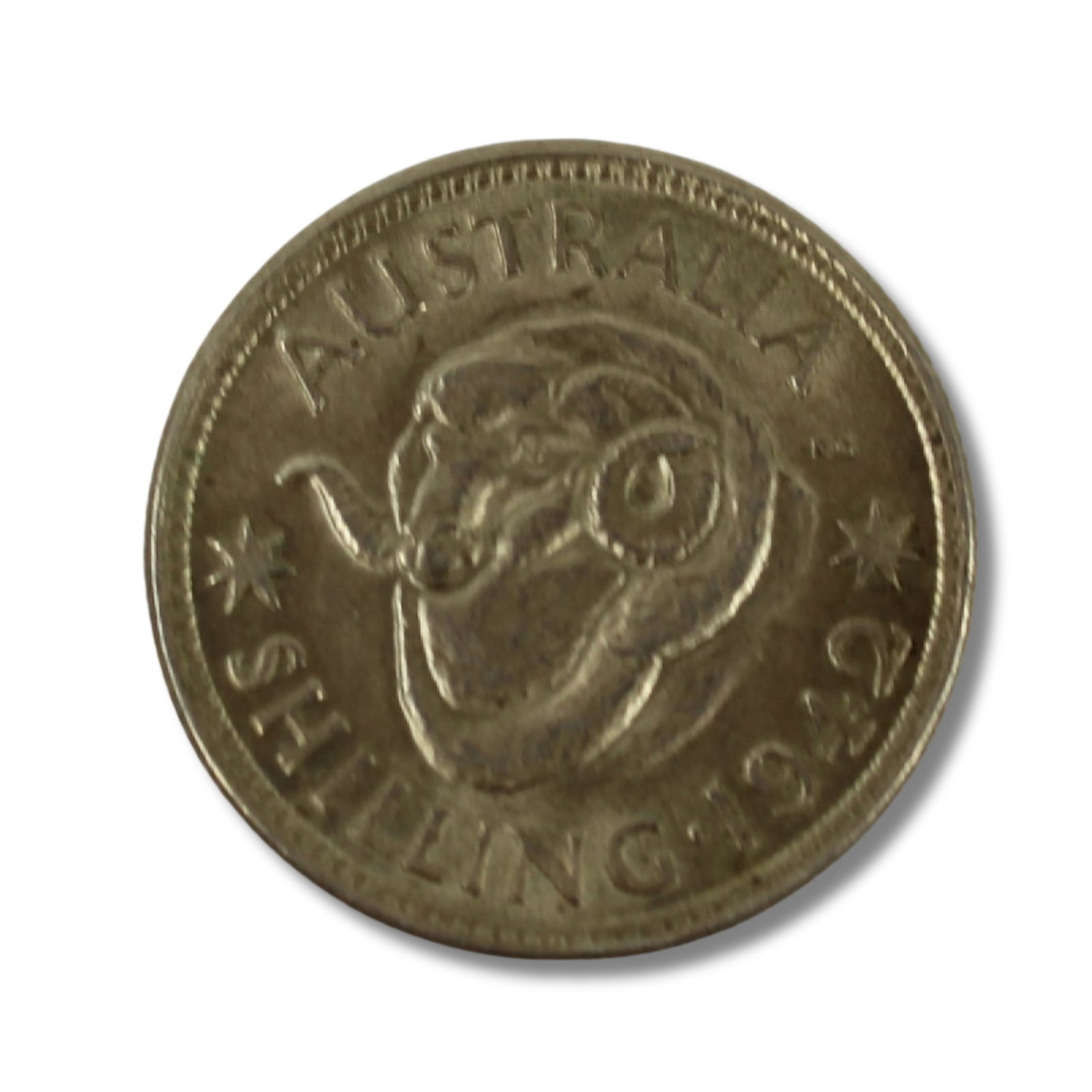 Australia 1942 (M) 1/-, Uncirculated: George VI Size ASW 0.1636 Troy oz Medium Coins, Monies & Stamps Exhibited Coins, Australia & New Zealand