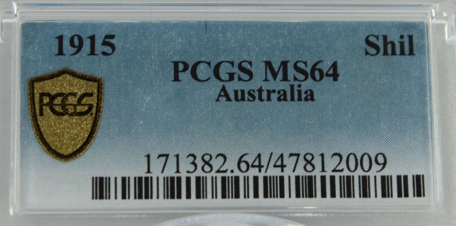 Australia 1915 1/-, PCGS MS64 - 2