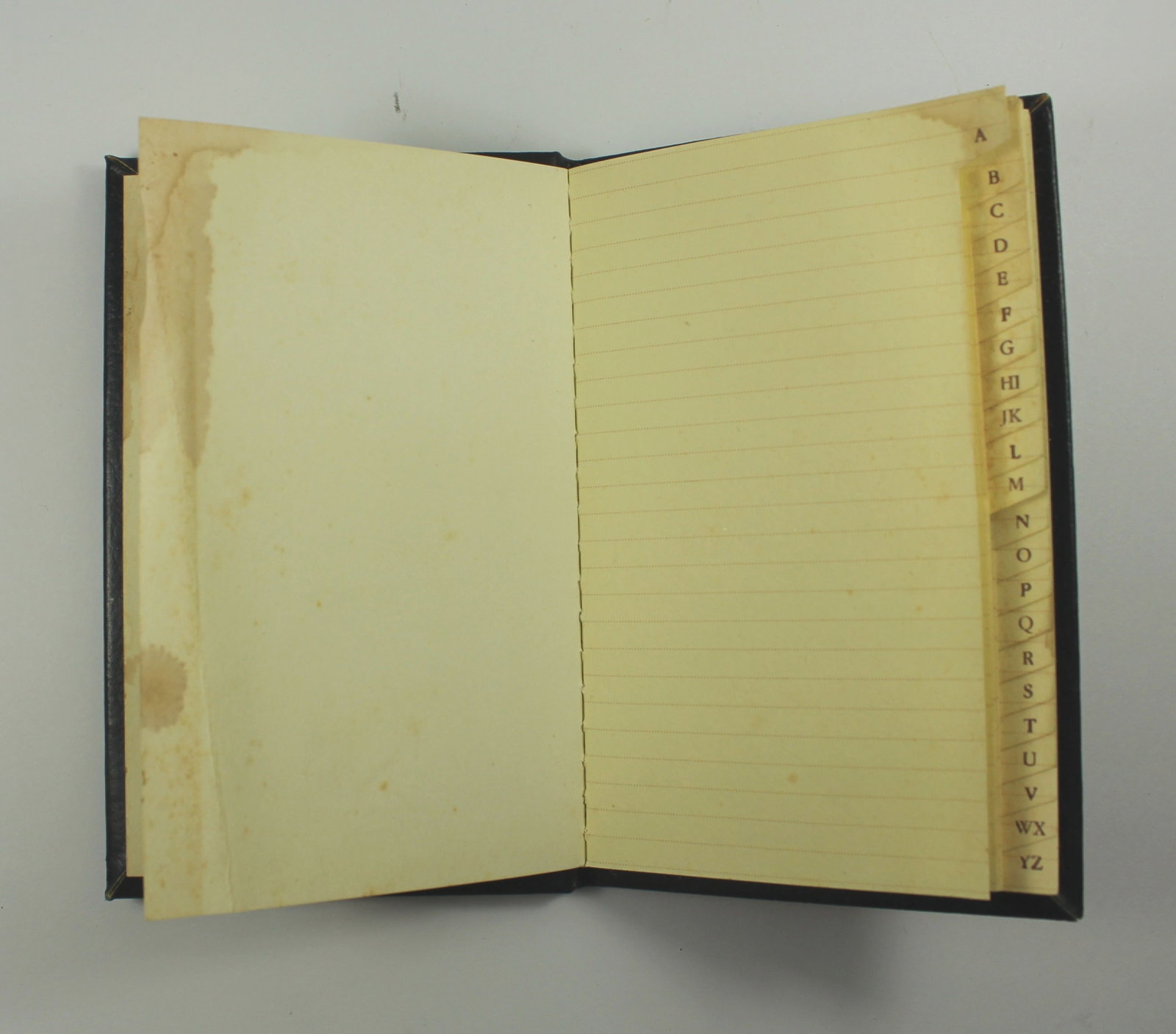 Pocket Address Book with Sterling (925) Silver Panel - 3