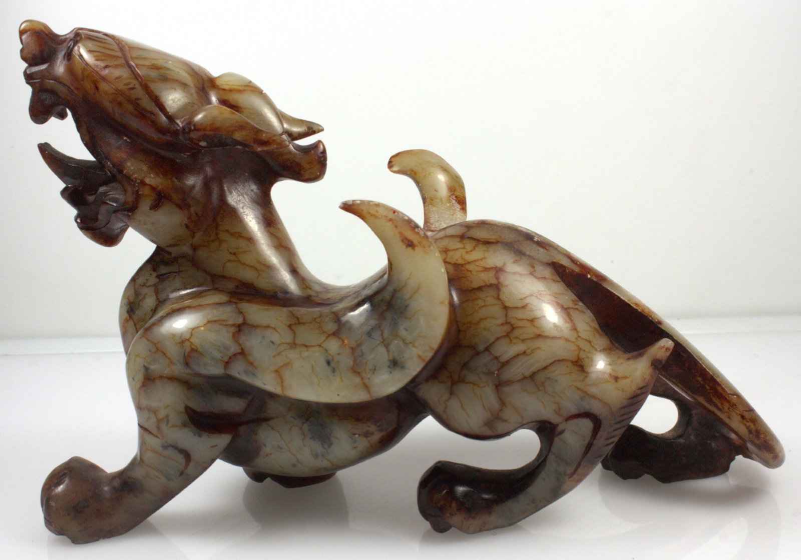 Chinese Dragon Carved In Stone - 3