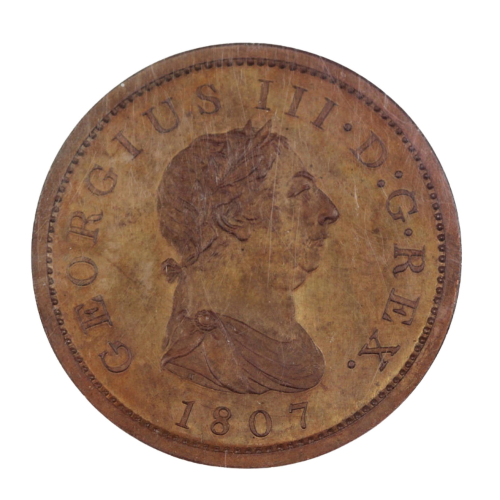 Great Britain 1807 Penny Restrike, NGC PF65 BN (1 of 3)