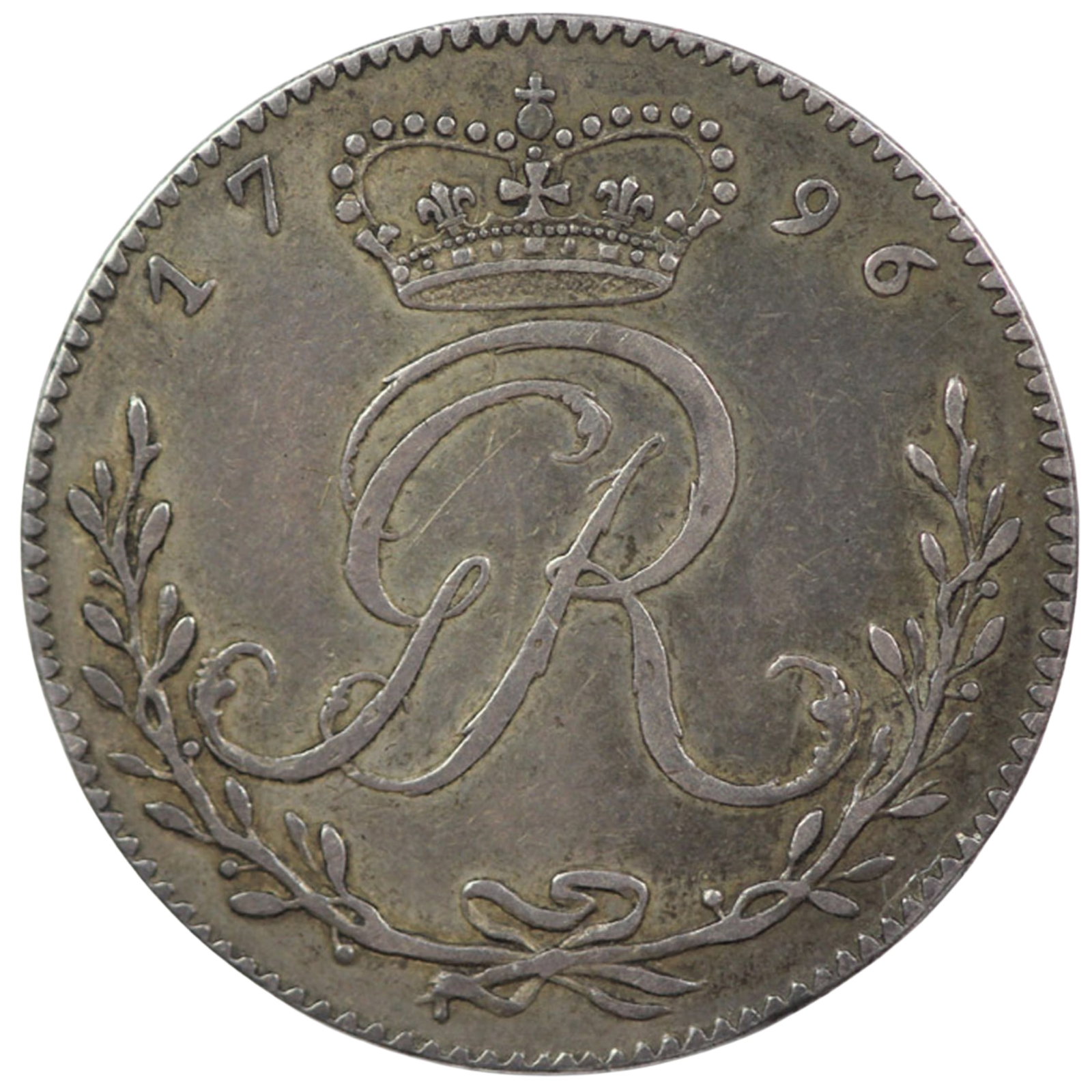 Gold Coast 1796 1/4 Ackey Error – Spelling ‘Parliament’, Extremely Fine, Weak Reve: Very Scarce. Only 2880 struck Medium Coins, Monies & Stamps Exhibited Coins, Africa