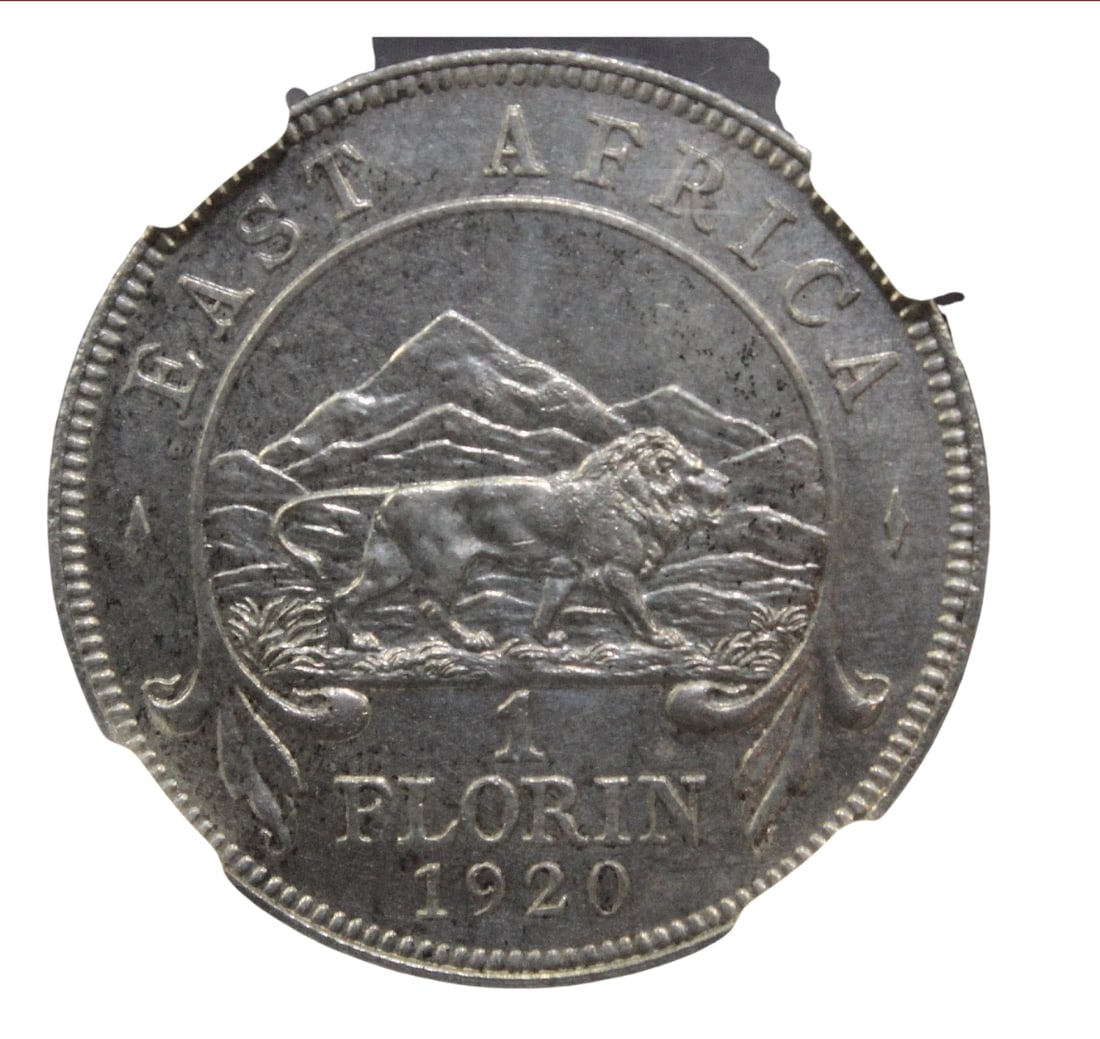 East Africa (British) 1920 (A?) Two Shilling NGC MS64 - 2