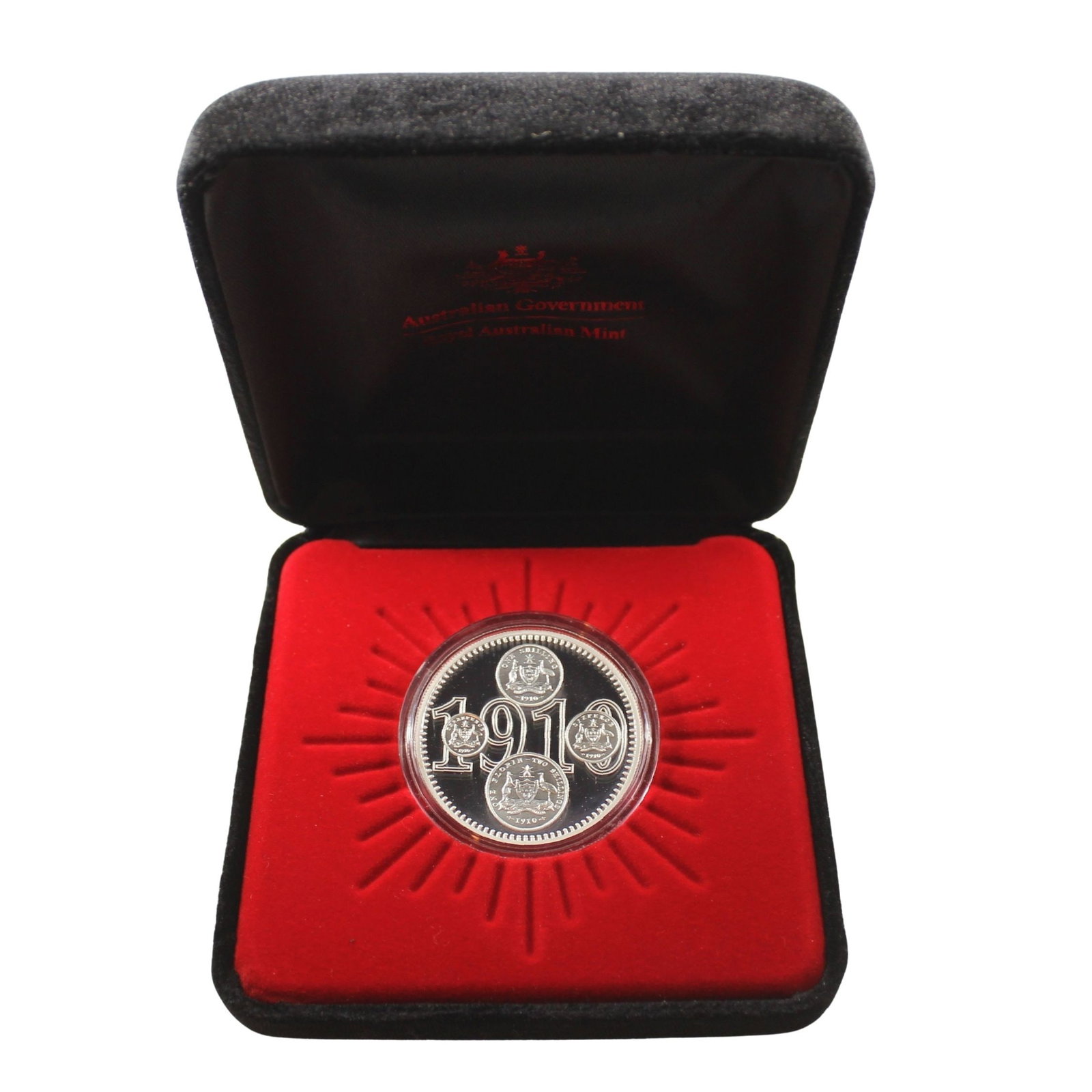 Australia 2010 '100 Years of Australian Coinage' Silver (999) $1, FDC (1 of 3)
