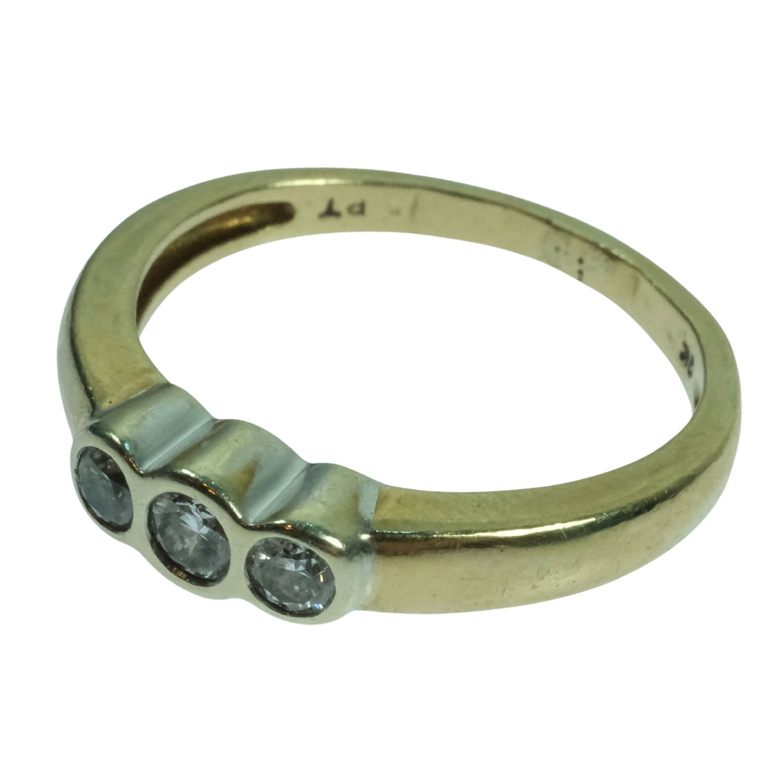 Diamond Ring in 9ct Yellow Gold Ring (1 of 3)