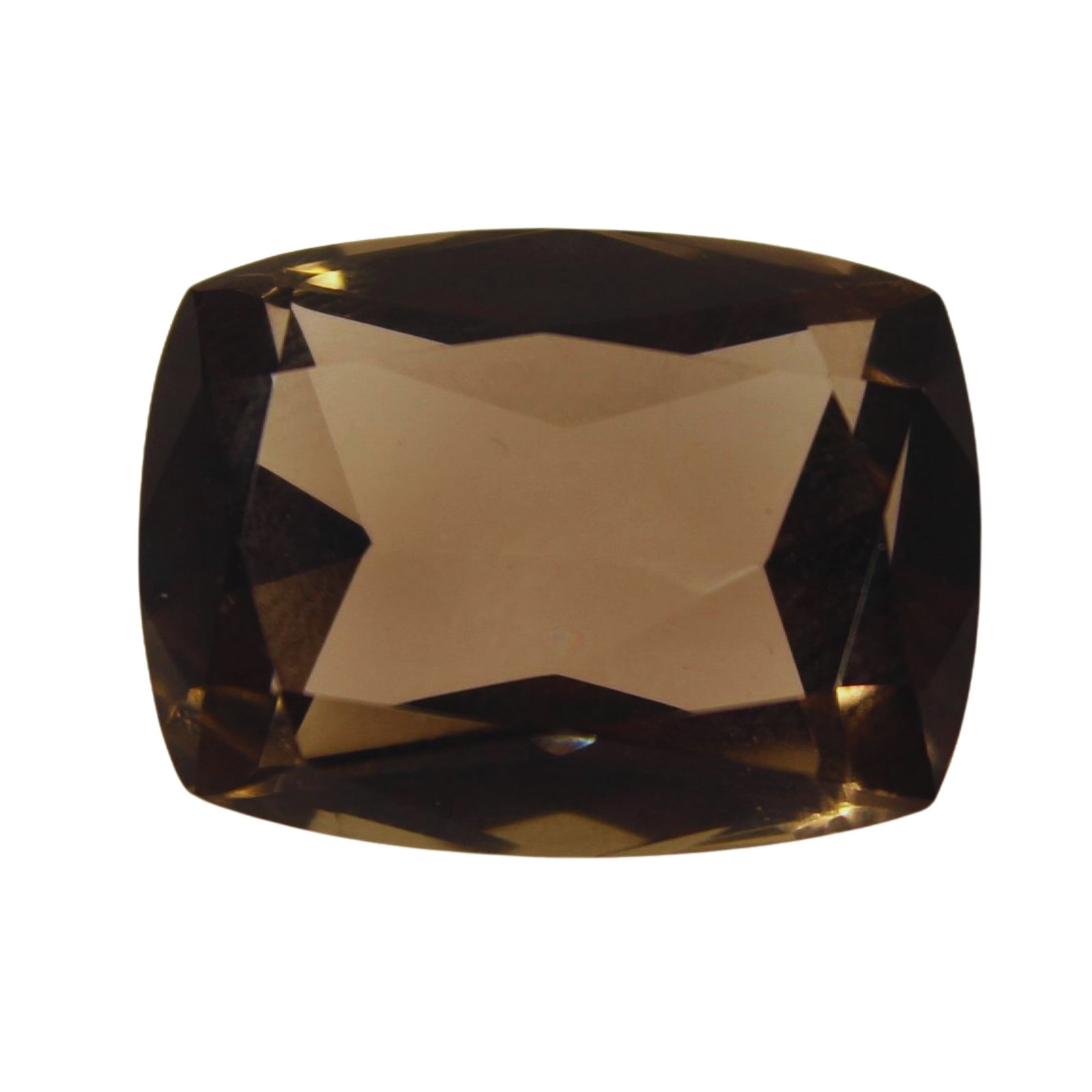 Large Smoky Quartz Gemstone with Cushion-cut: Suit Ring or Pendant Size 25.30 Carats Medium Loose Stones & Beads