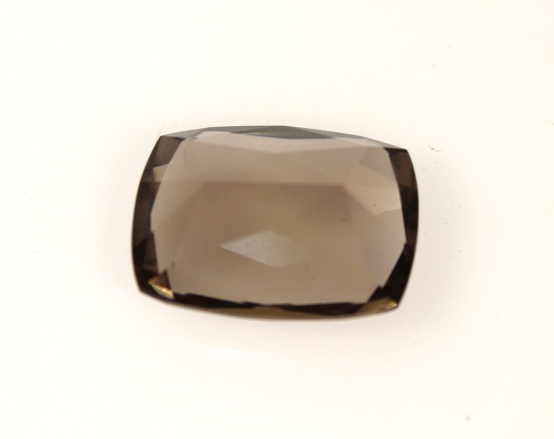 Large Smoky Quartz Gemstone with Cushion-cut - 3